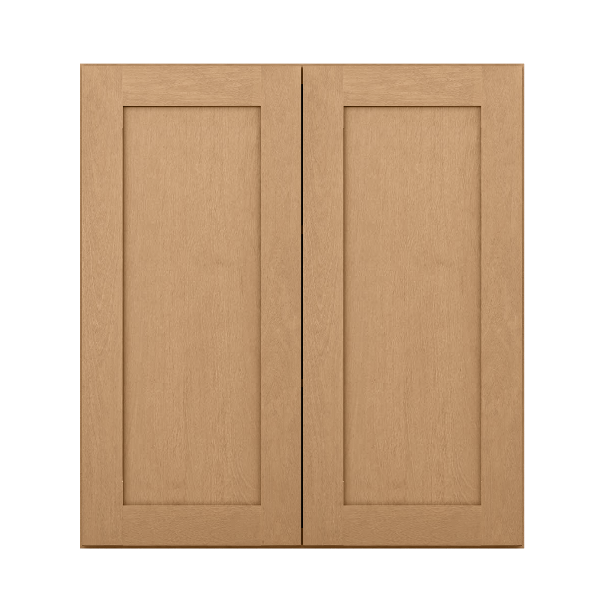 Wall Kitchen Cabinet W3336 Shaker Toffee LessCare 33 in. width 36 in. height 12 in. depth