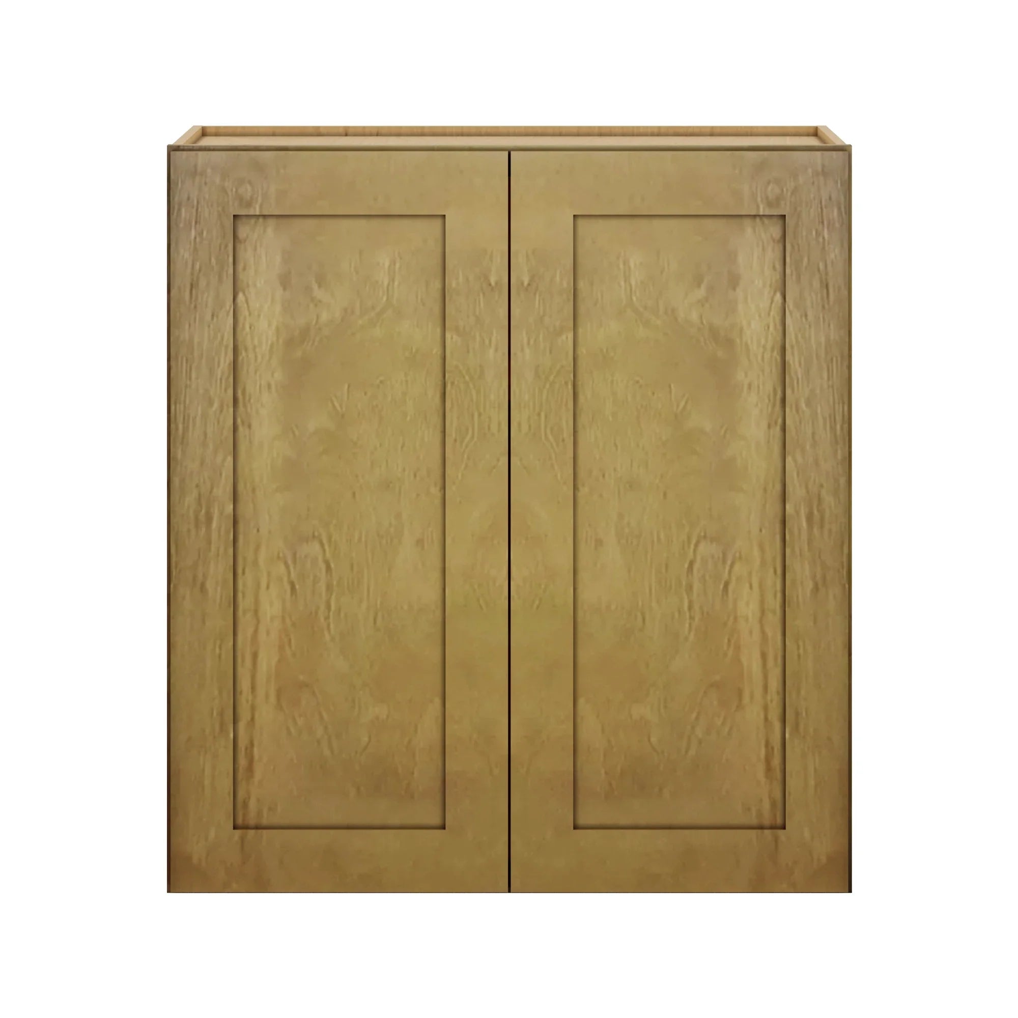 Modernform Cabinet Natural Shaker 33" W X 36" H X 12" D Double Door Wall Cabinet