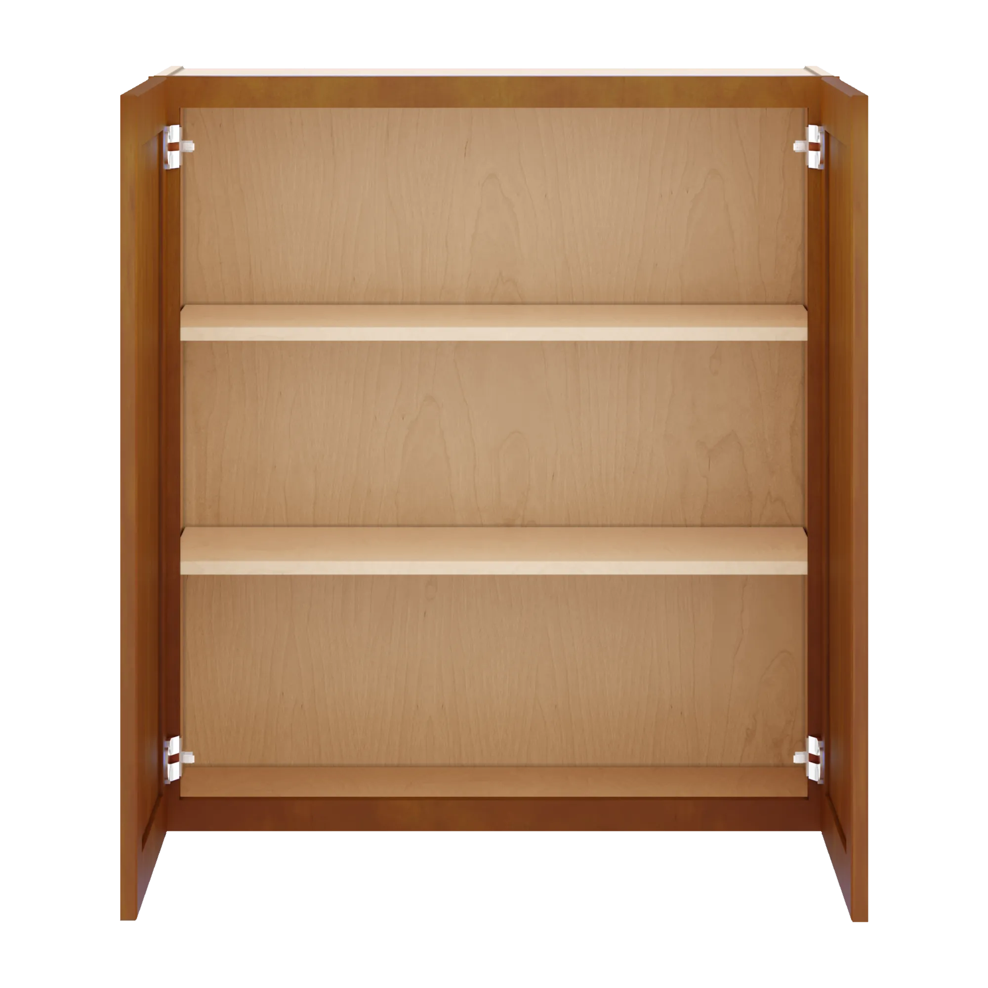 j k mocha glazed k10 double door wall cabinet 33 w x 36 h