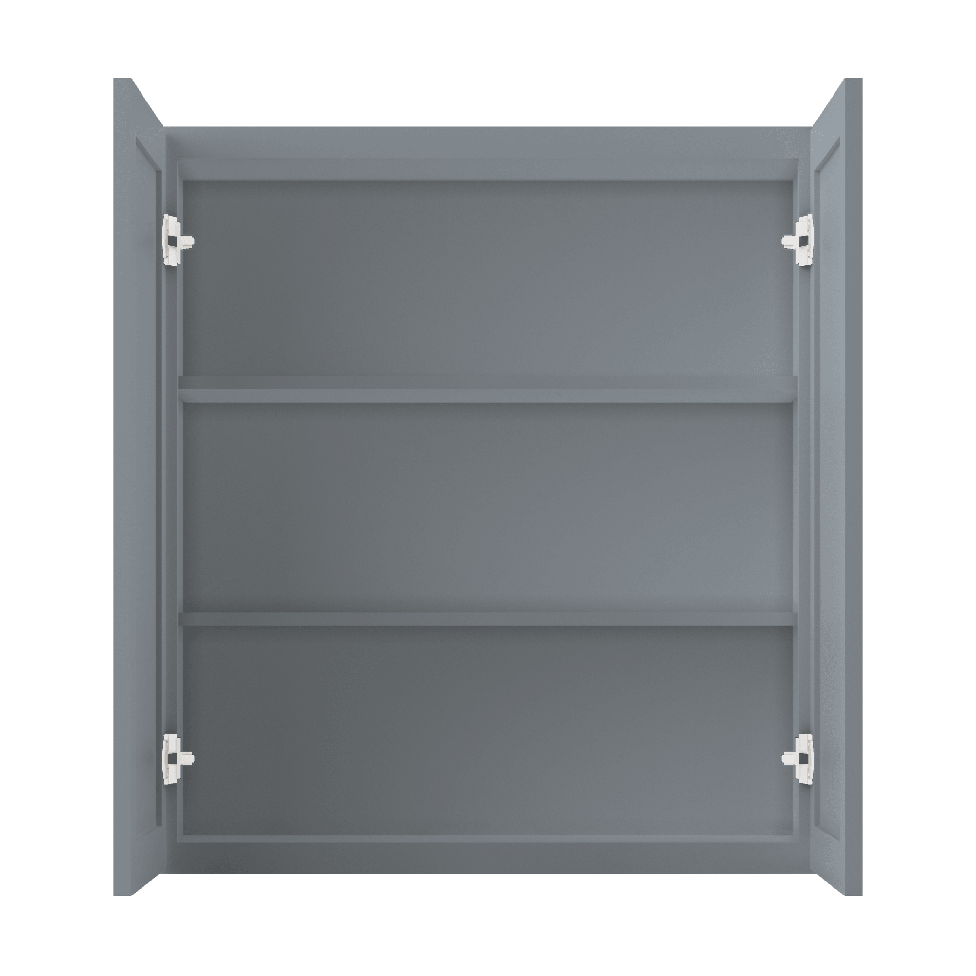 Wall Kitchen Cabinet W3336 Colonial Gray LessCare 33 in. width 36 in. height 12 in. depth