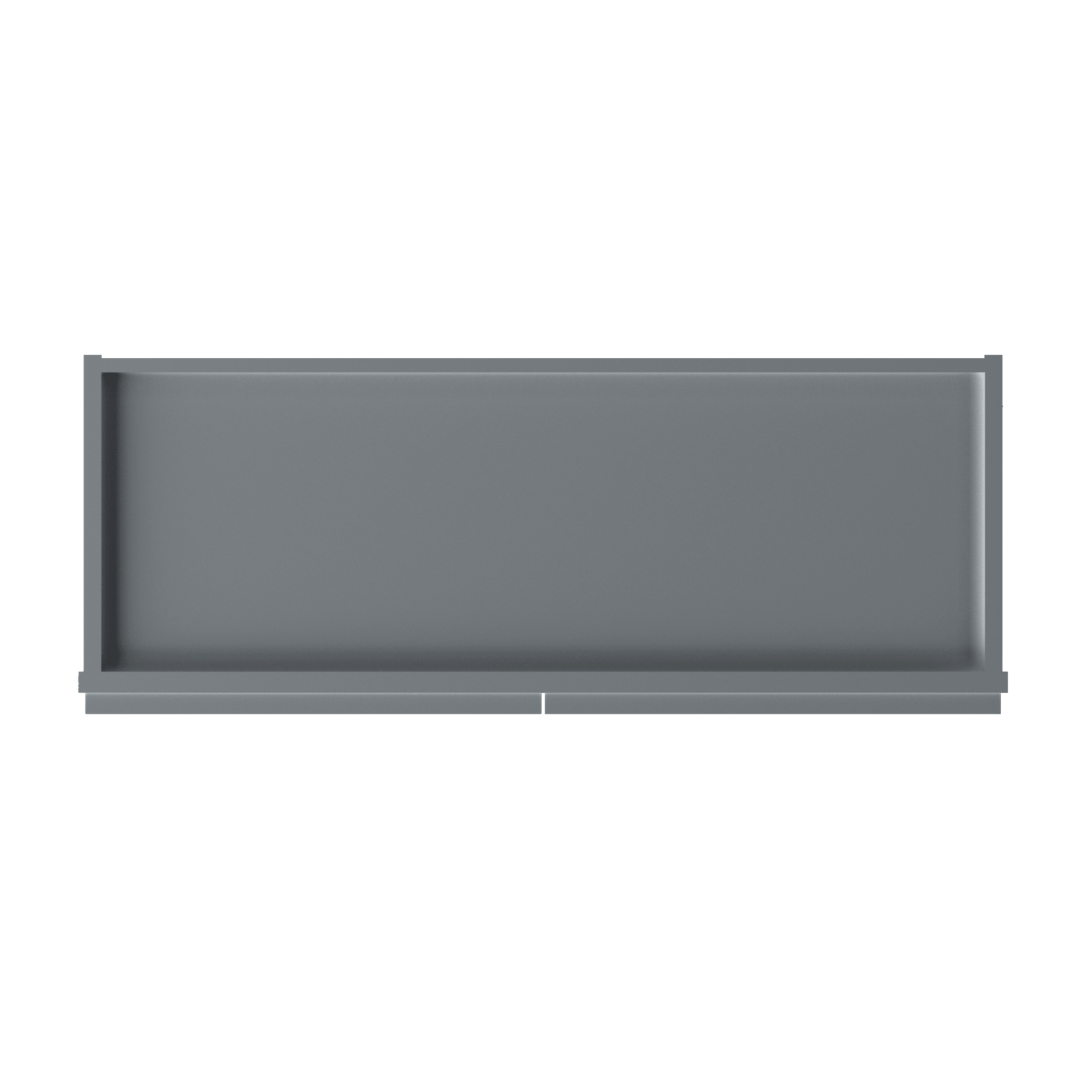 Wall Kitchen Cabinet W3336 Colonial Gray LessCare 33 in. width 36 in. height 12 in. depth