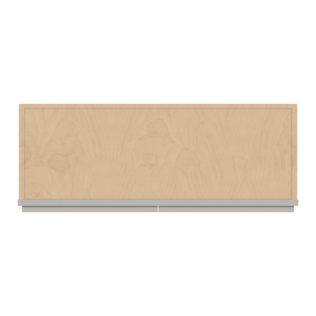 cnc luxor 5 piece misty grey 33 w x 36 h double door wall cabinet