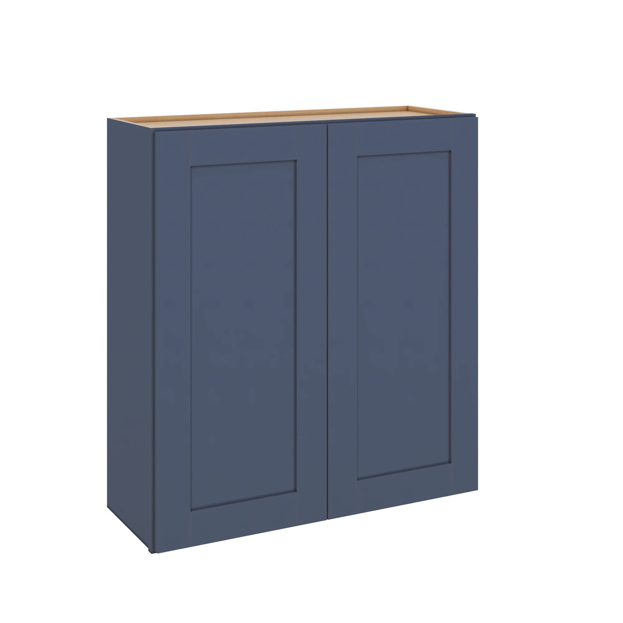 Modernform Cabinet Signature Blue 33" W X 36" H X 12" D Double Door Wall Cabinet
