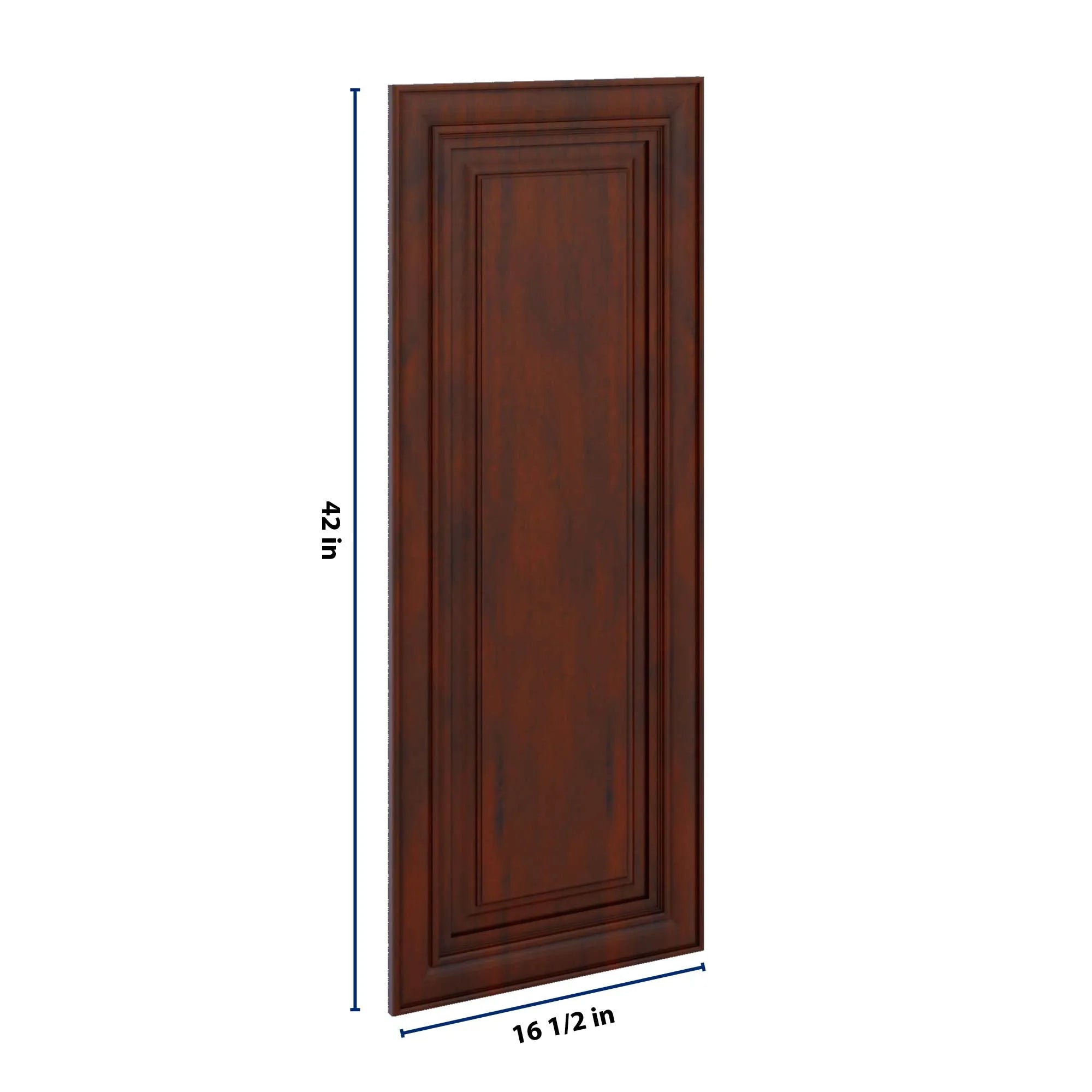J&K Mahogany J5 Dummy Door Panel 16 1/2" W x 42" H