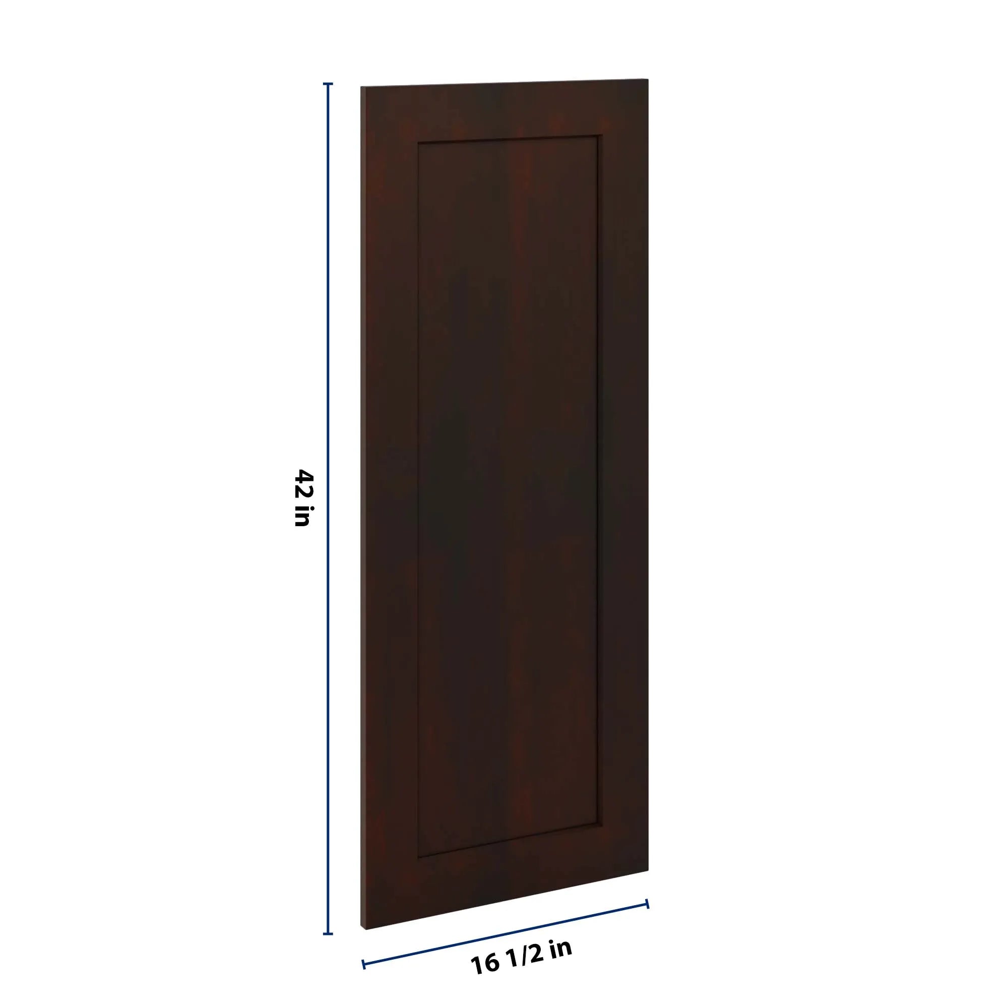 J&K Java Coffee S1 Dummy Door Panel 16 1/2" W x 42" H