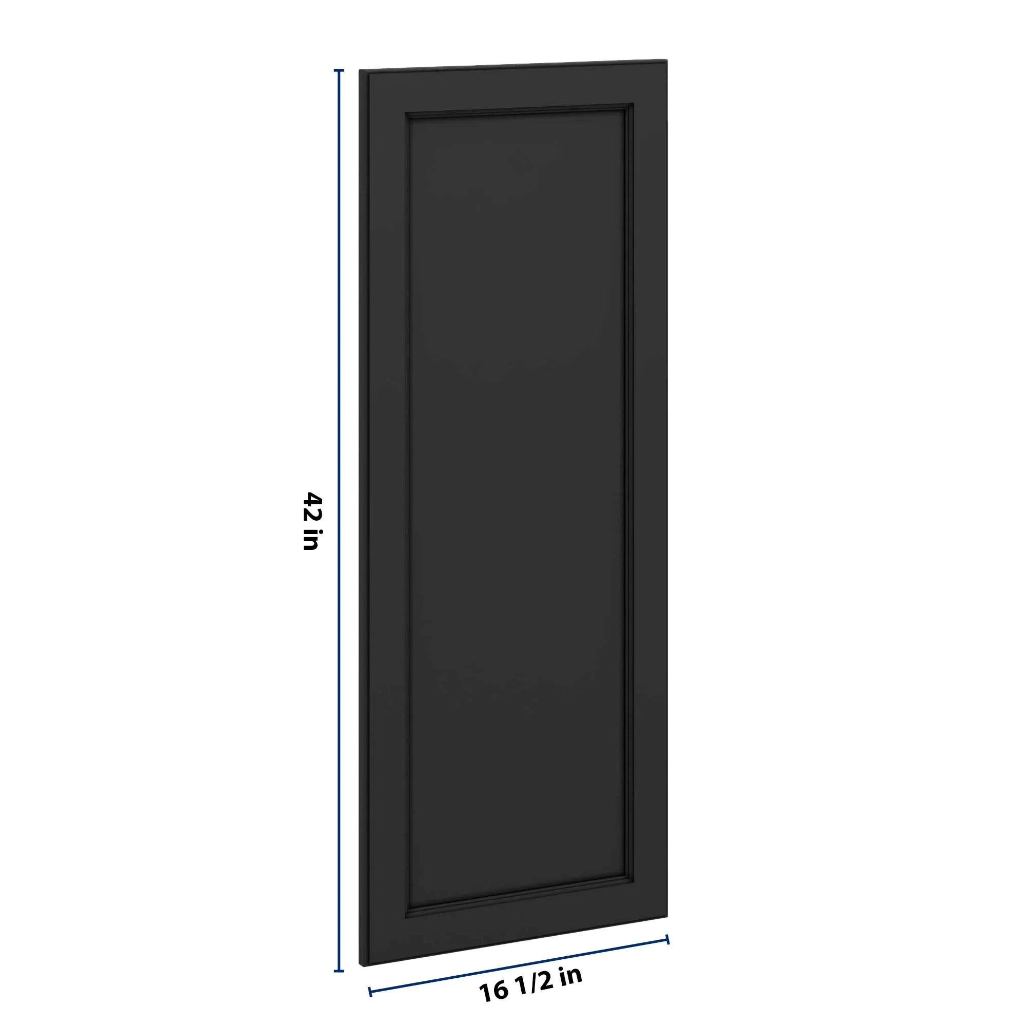J&K Charcoal E2 Dummy Door Panel 16 1/2" W x 42" H