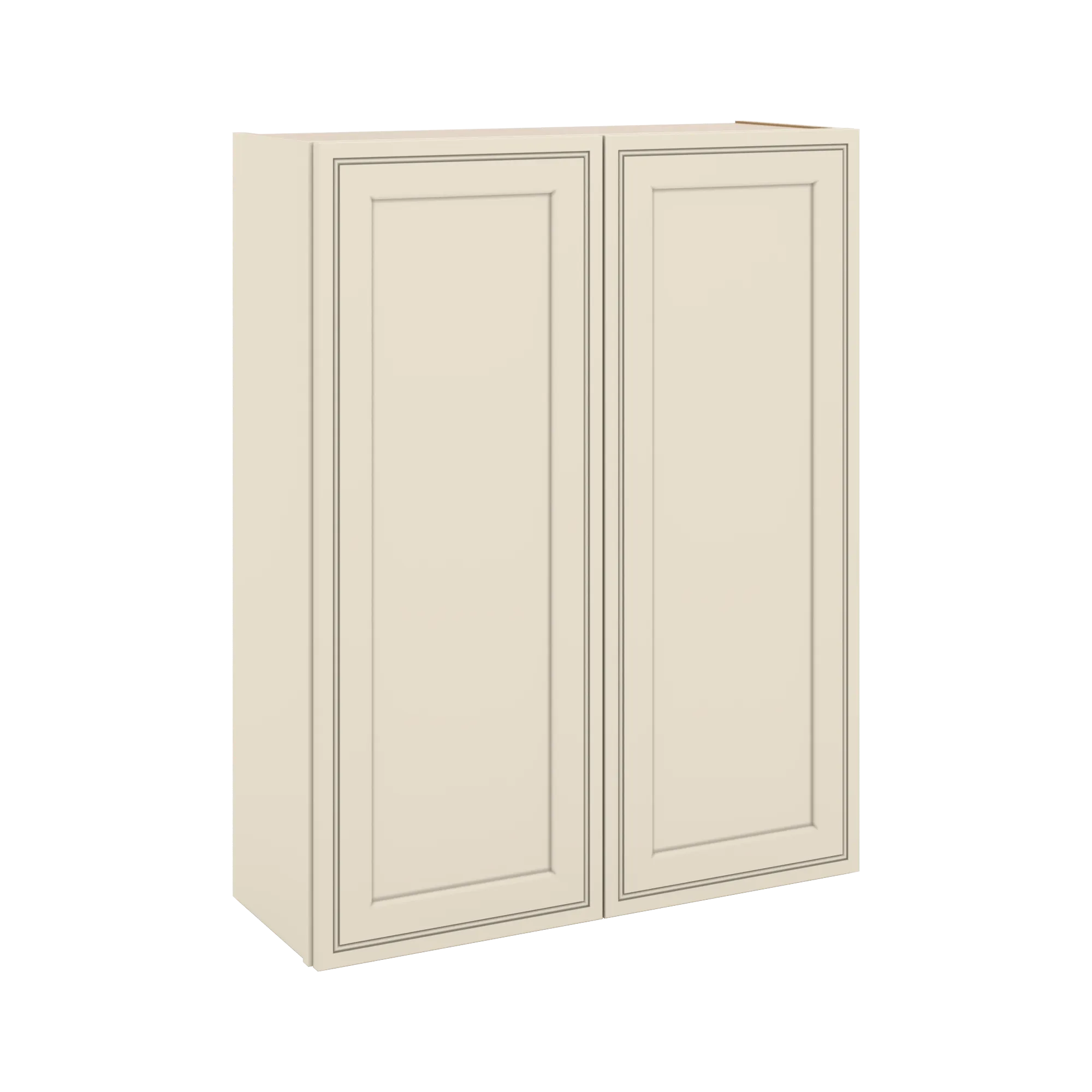 J&K Pearl Glazed H9 Double Door Wall Cabinet - 33" W x 42" H