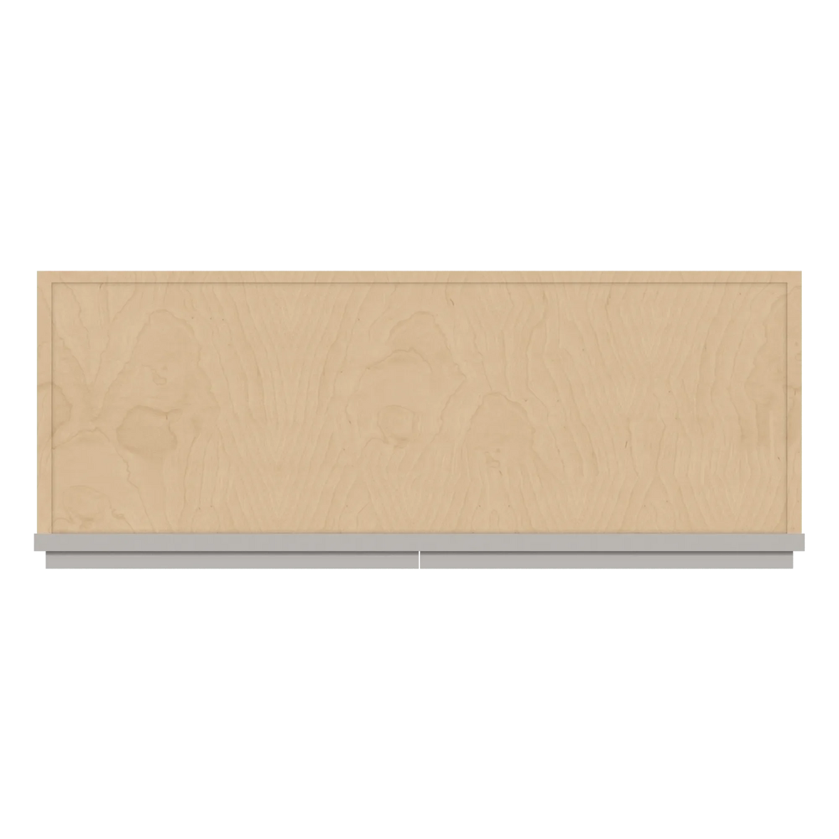 cnc luxor 5 piece misty grey 33 w x 42 h double door wall cabinet