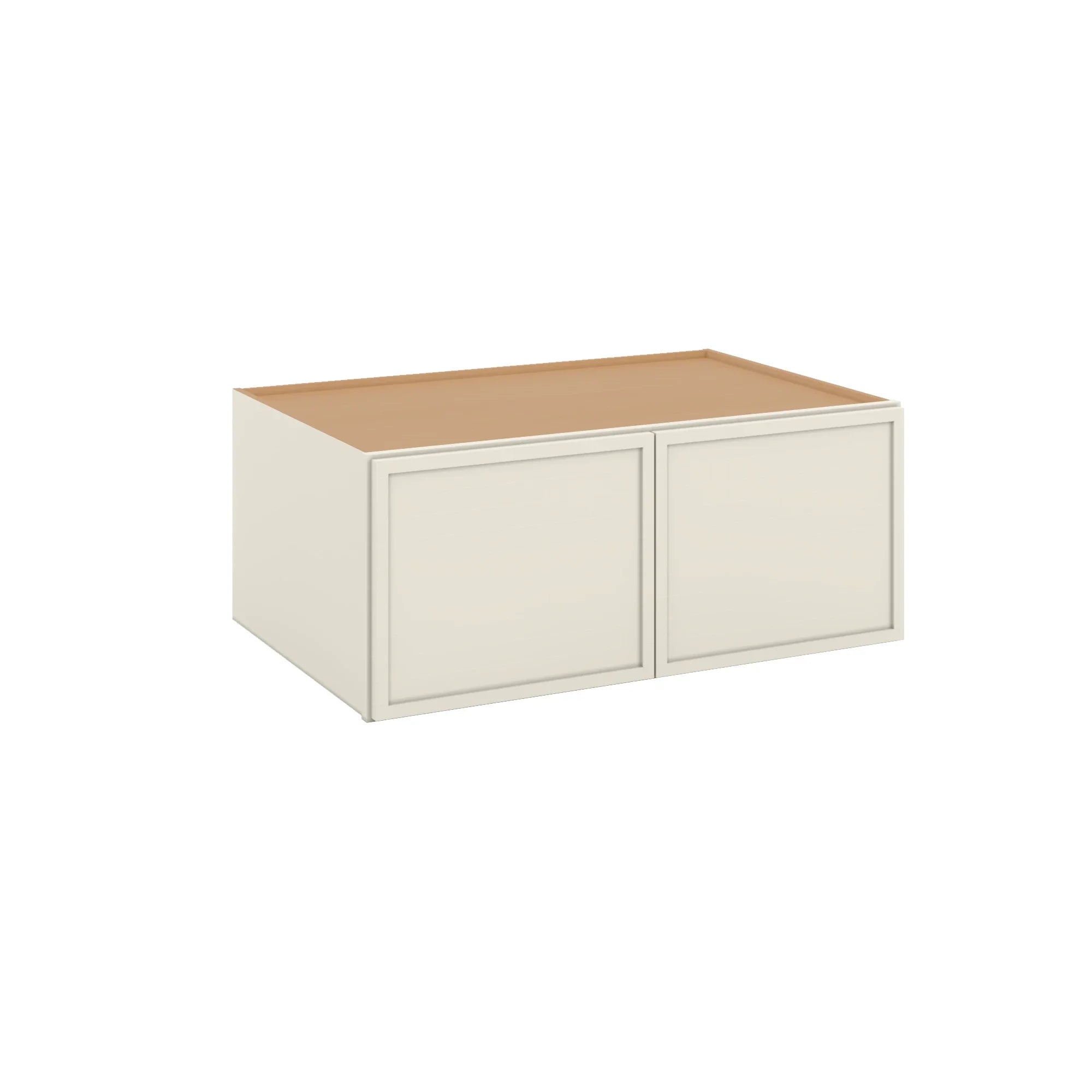 Modernform Cabinet Slim Dove White 36" W X 12" H X 12" D Double Door Wall Cabinet