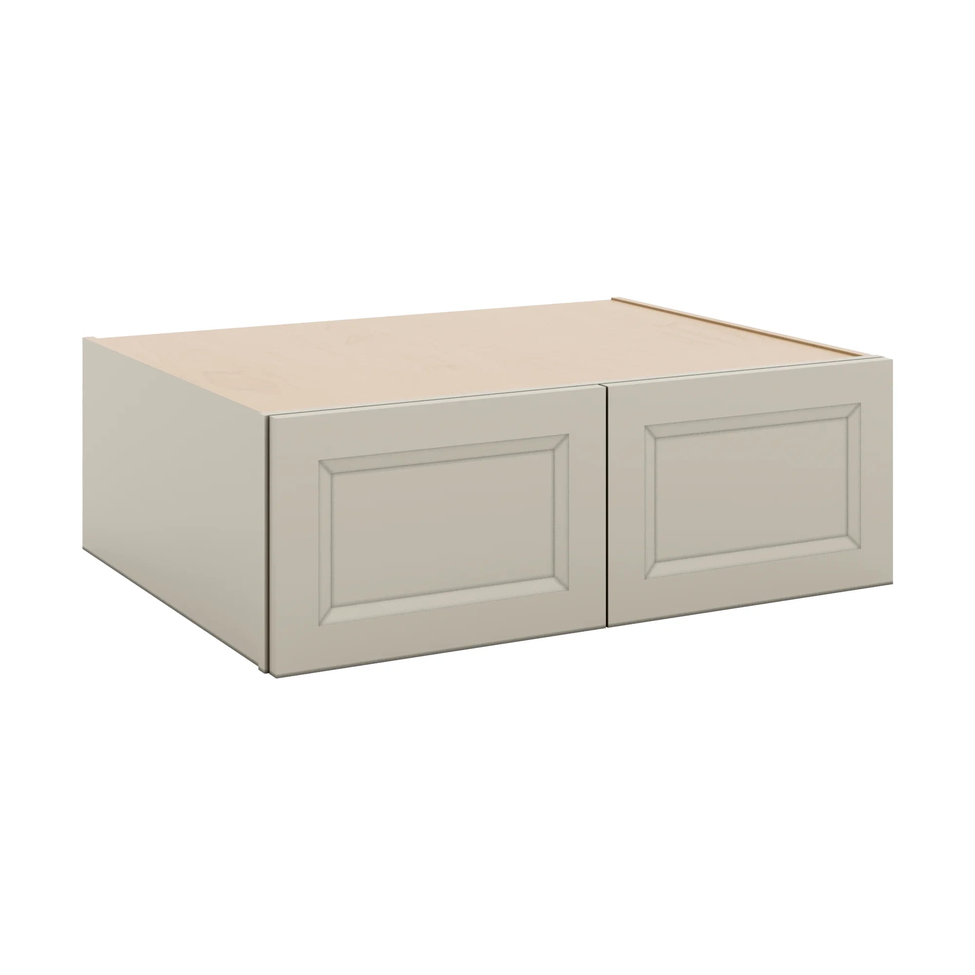 J&K Pebble B6 Refrigerator Wall Cabinet - 36" W x 12" H x 27" D