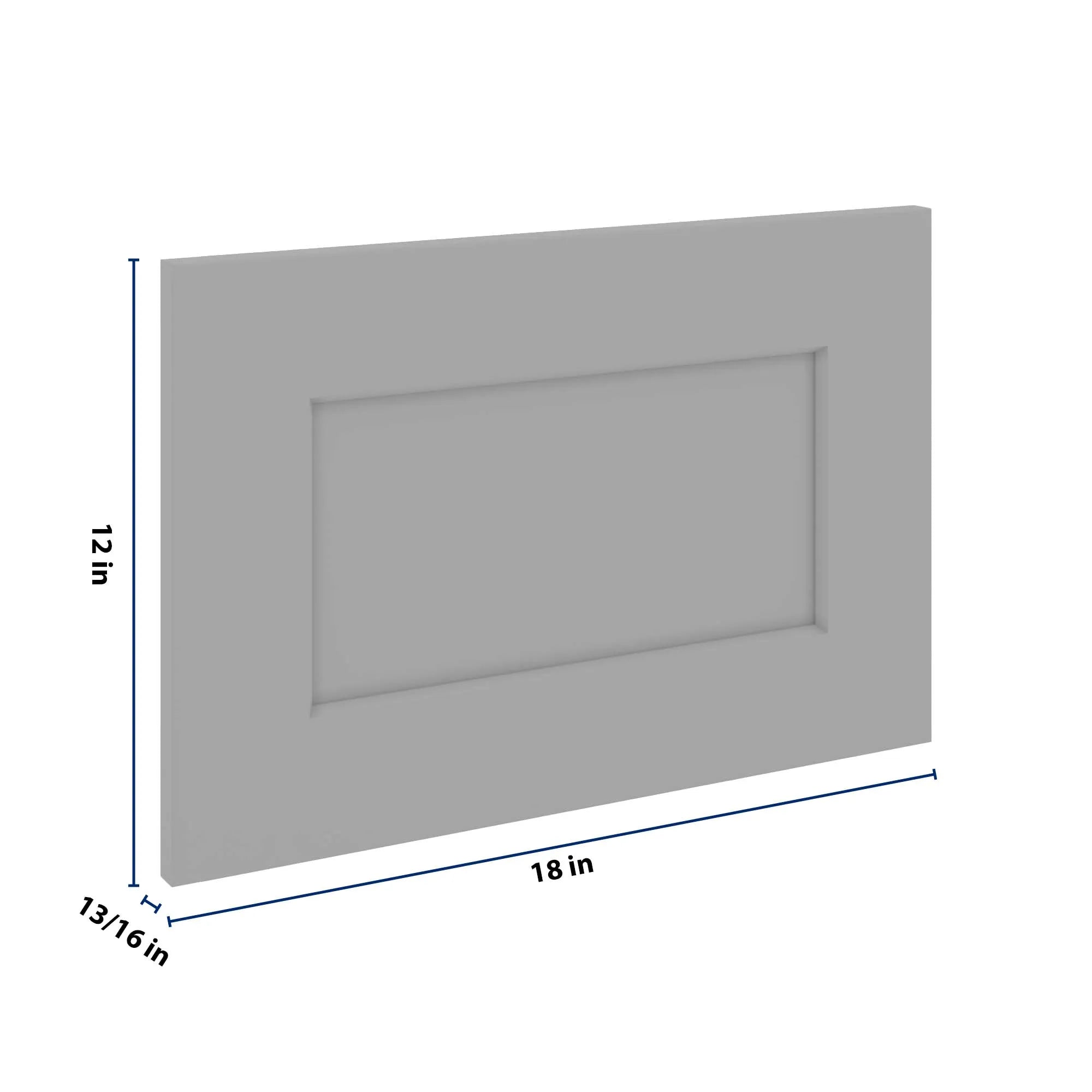 J&K Castle Grey S5 Dummy Door Panel 18" W x 12" H