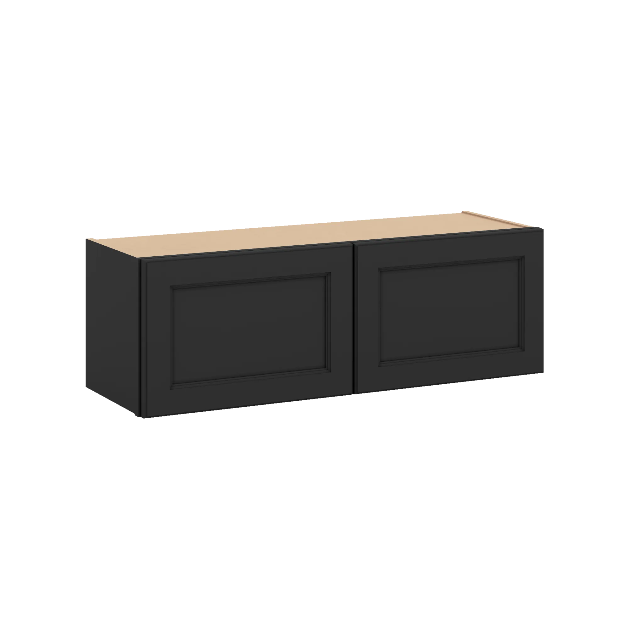 J&K Charcoal E2 Double Door Wall Cabinet - 36" W x 12" H
