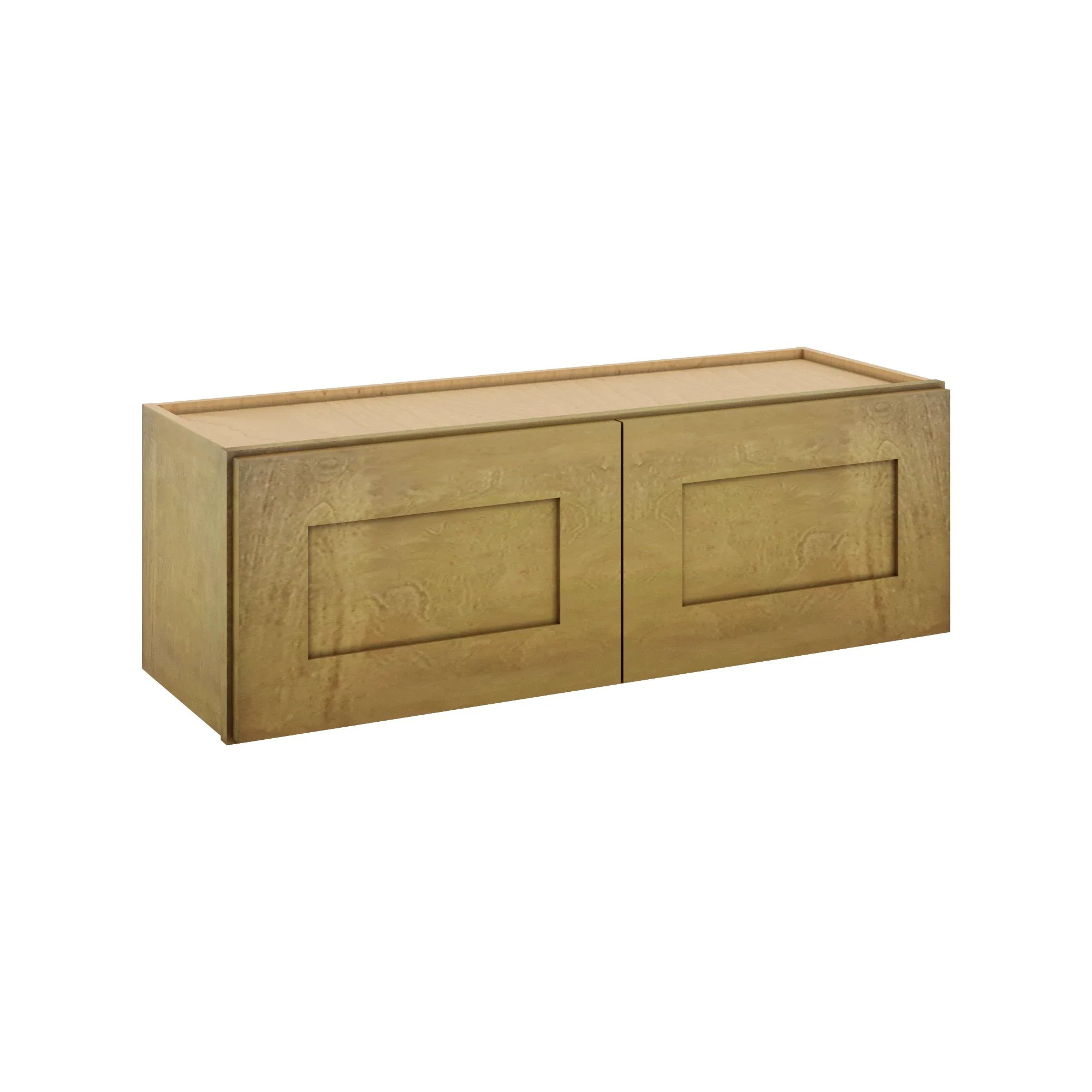 Modernform Cabinet Natural Shaker 36" W X 12" H X 12" D Double Door Wall Cabinet