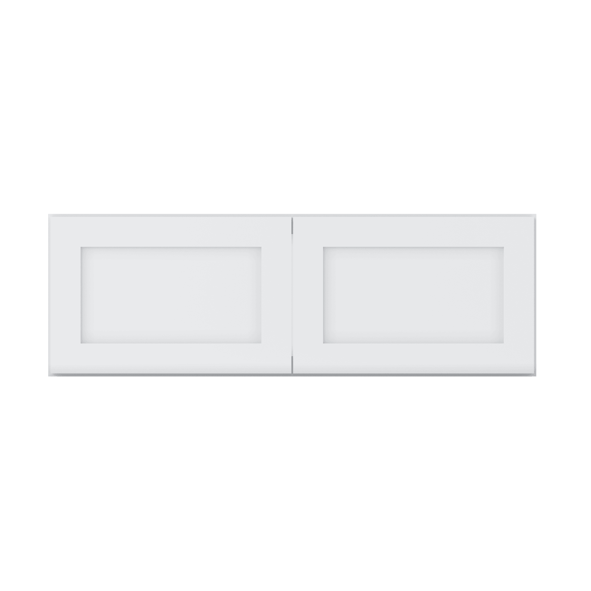 Wall Kitchen Cabinet W3612 Alpina White LessCare 36 in. width 12 in. height 12 in. depth