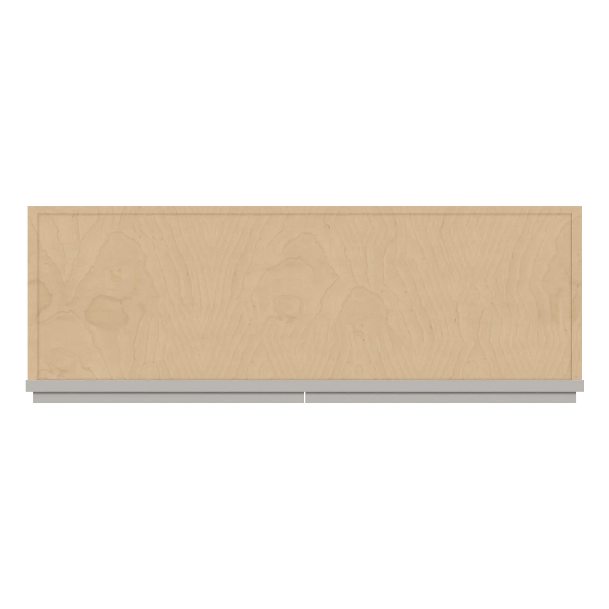 cnc luxor 5 piece misty grey 36 w x 12 h double door wall cabinet