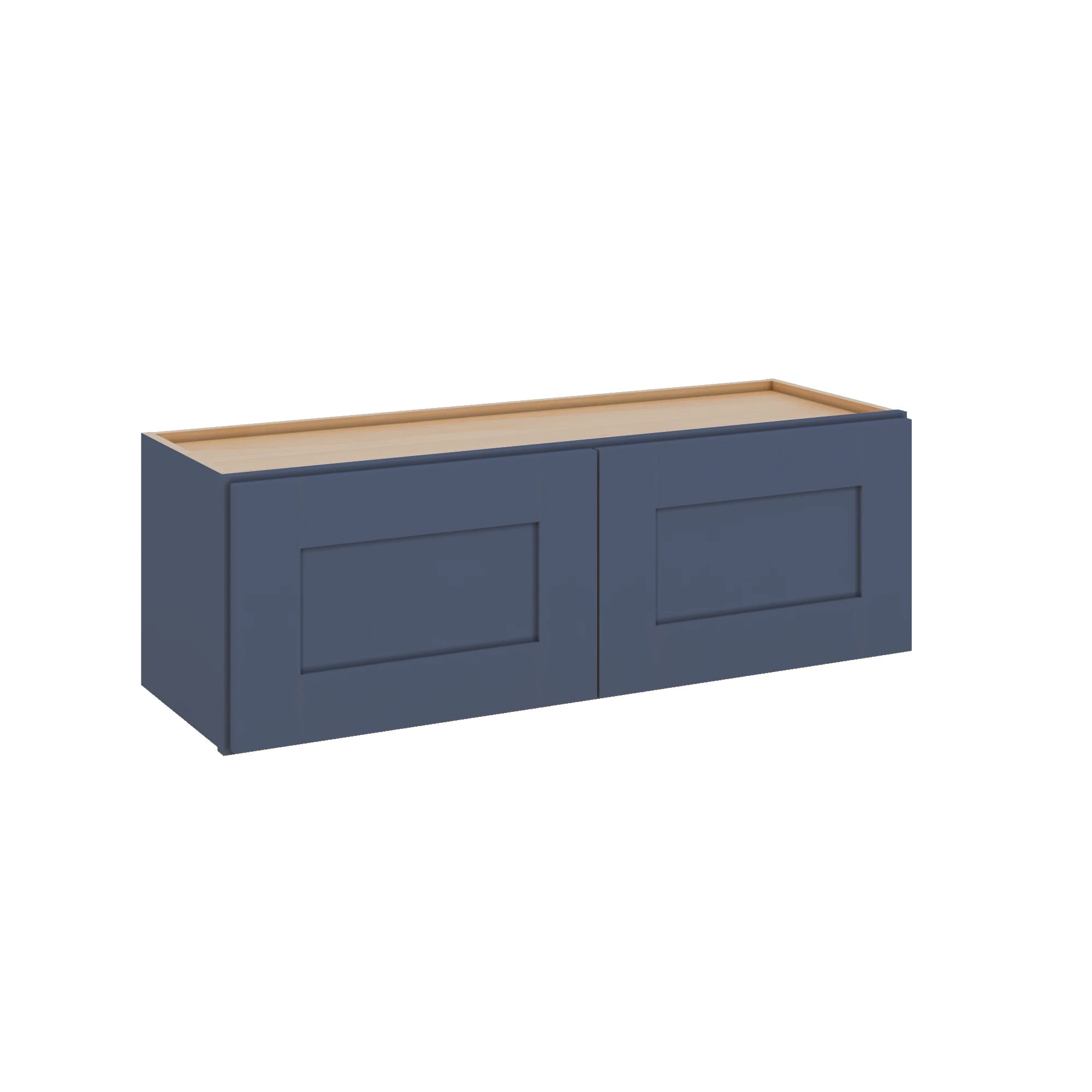 Modernform Cabinet Signature Blue 36" W X 12" H X 12" D Double Door Wall Cabinet