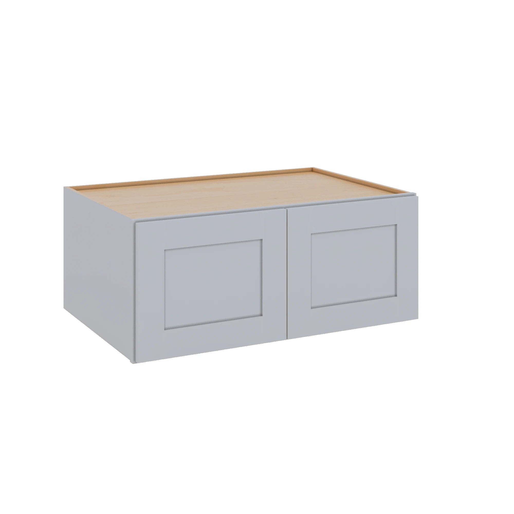 Modernform Cabinet Grey Shaker 36" W X 15" H X 24" D Double Door Wall Cabinet