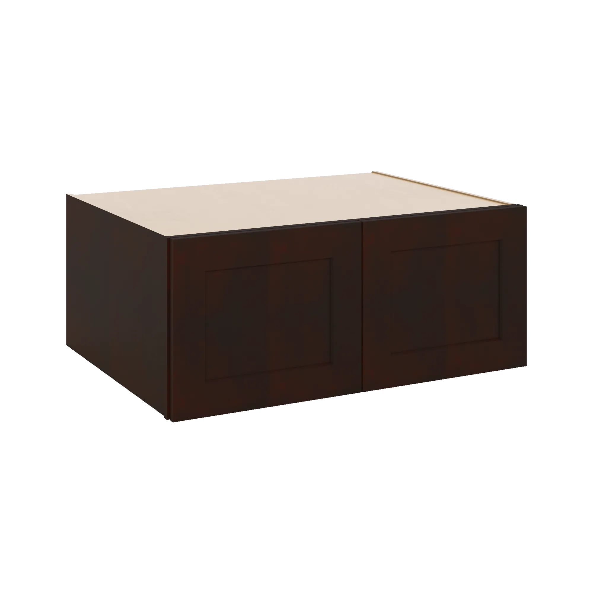 J&K Java Coffee S1 Refrigerator Wall Cabinet - 36" W x 15" H x 27" D