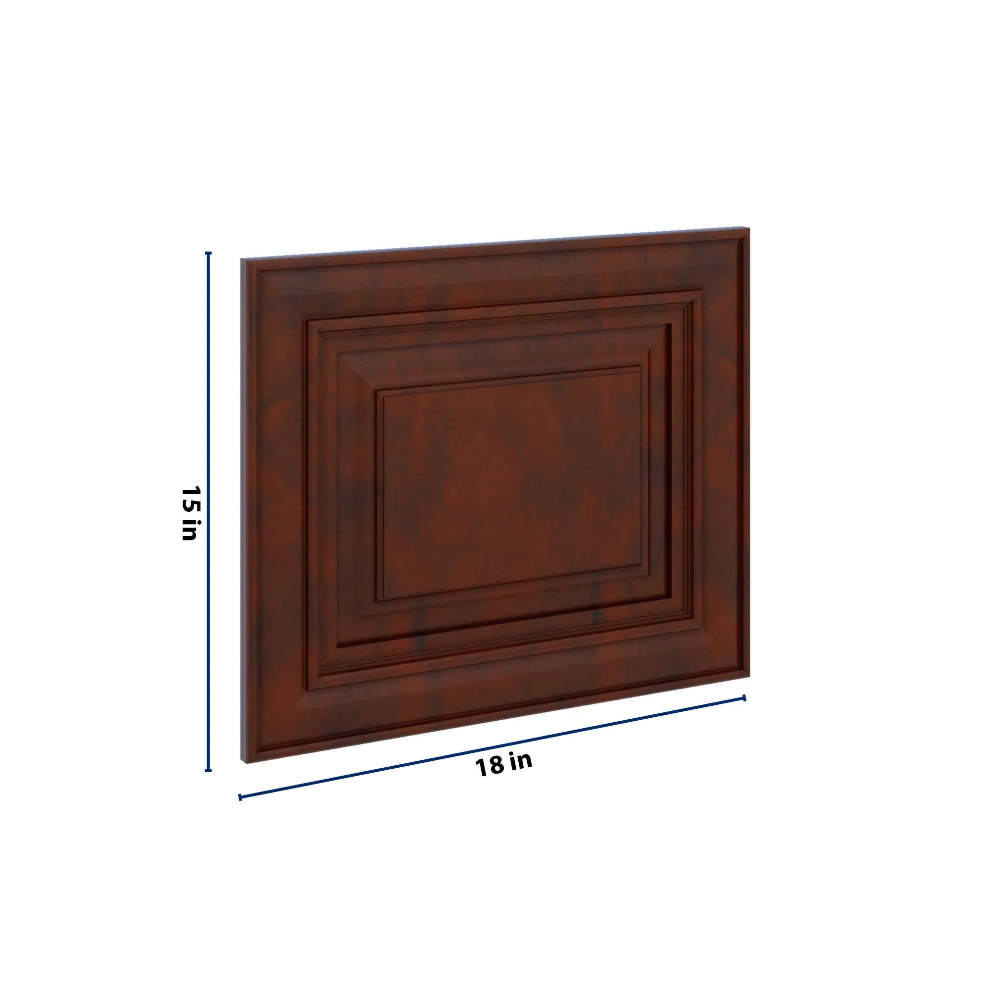 J&K Mahogany J5 Dummy Door Panel 18" W x 15" H
