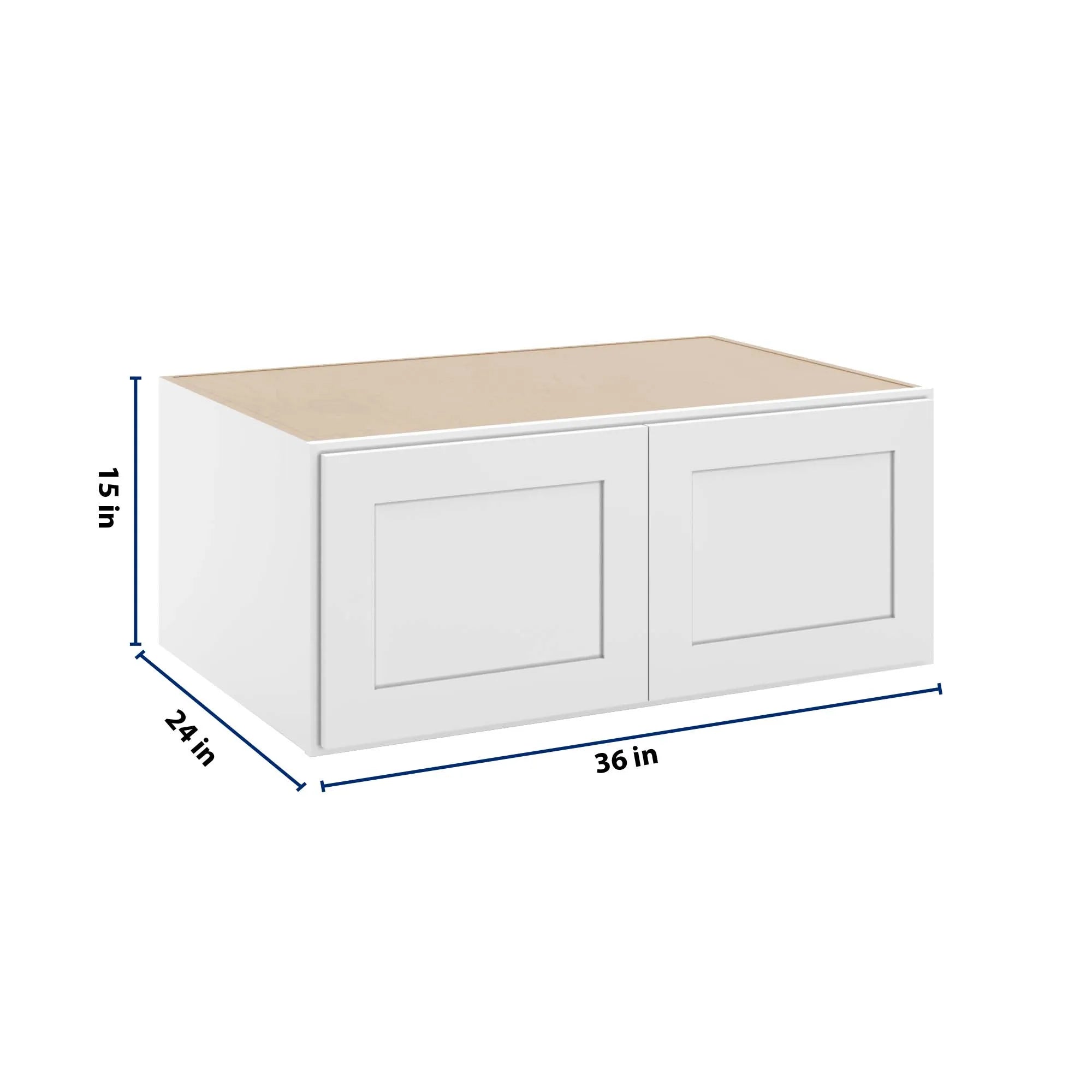 W3615X24 Close Angle White