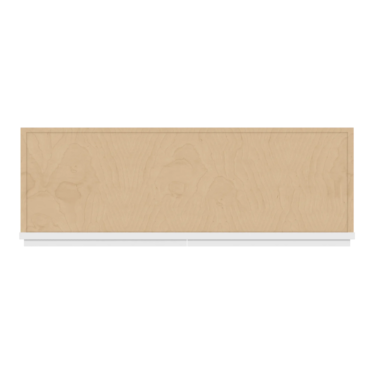 cnc luxor white 36 w x 15 h double door wall cabinet
