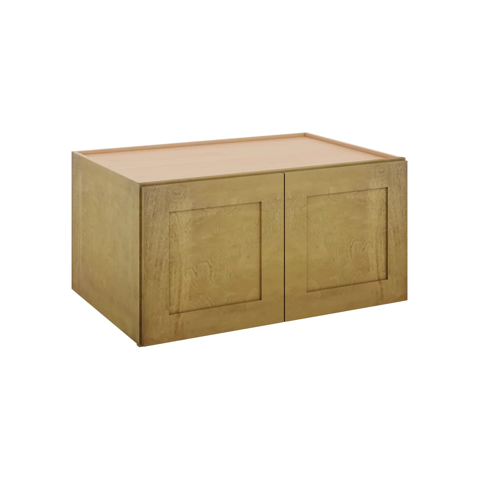 Modernform Cabinet Natural Shaker 36" W X 18" H X 24" D Double Door Wall Cabinet