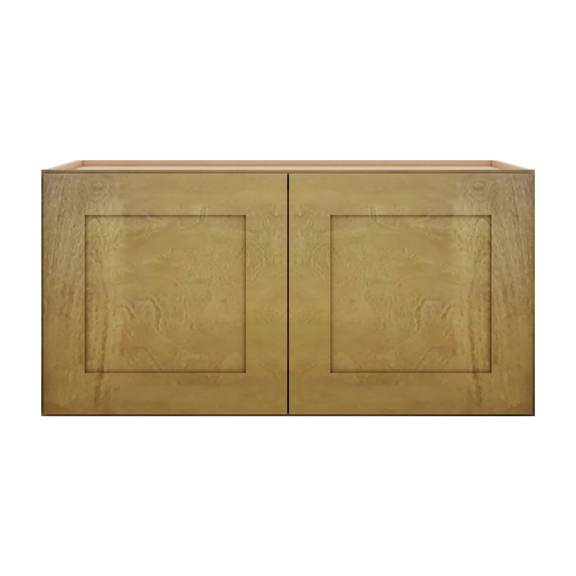 Modernform Cabinet Natural Shaker 36" W X 18" H X 24" D Double Door Wall Cabinet
