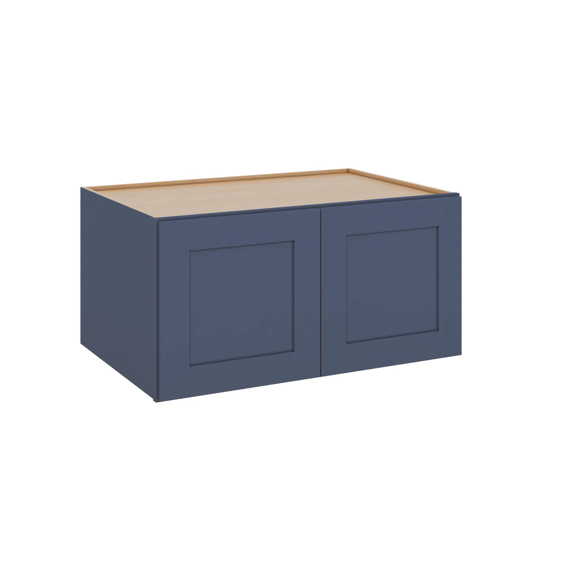 Modernform Cabinet Signature Blue 36" W X 18" H X 24" D Double Door Wall Cabinet