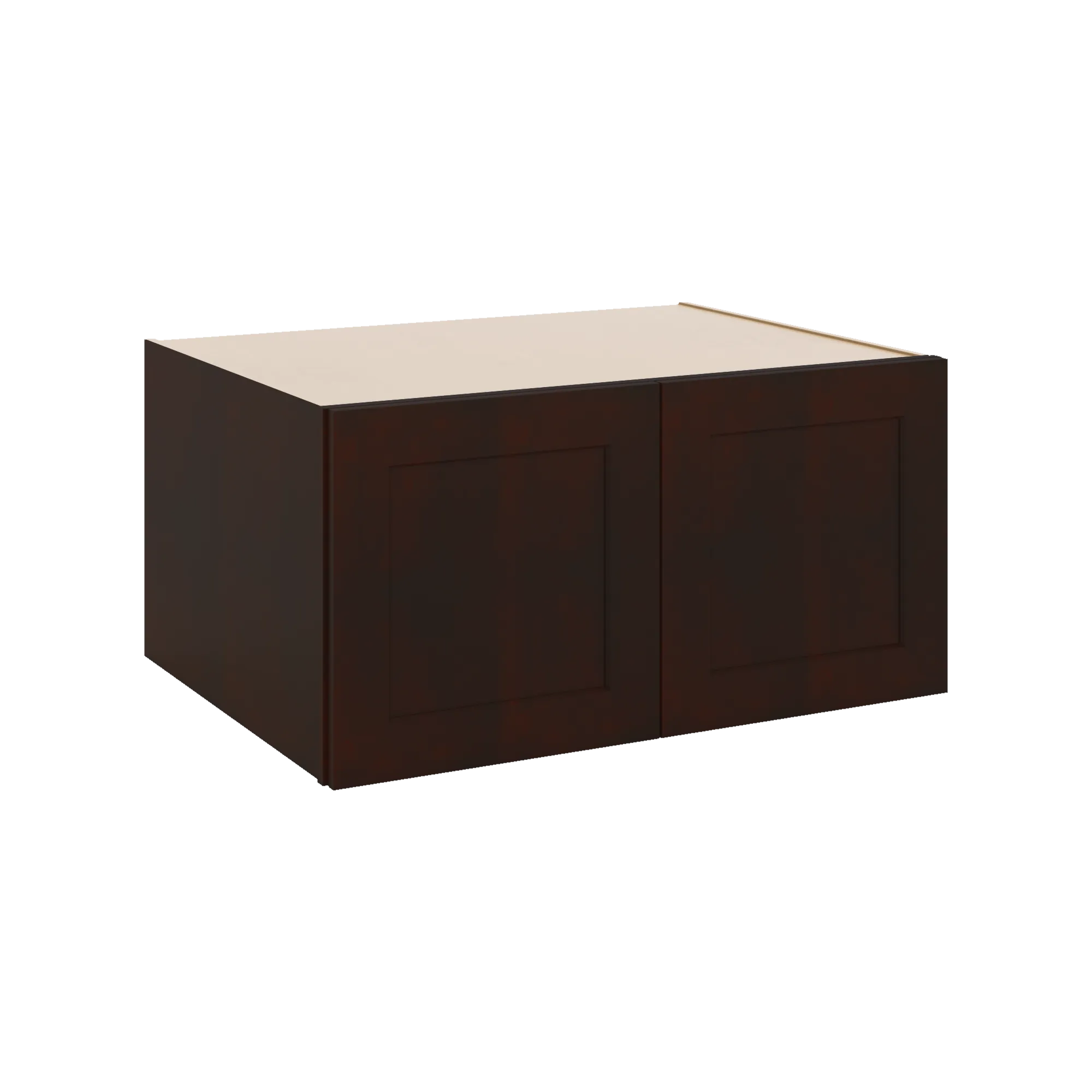 J&K Java Coffee S1 Refrigerator Wall Cabinet - 36" W x 18" H x 27" D