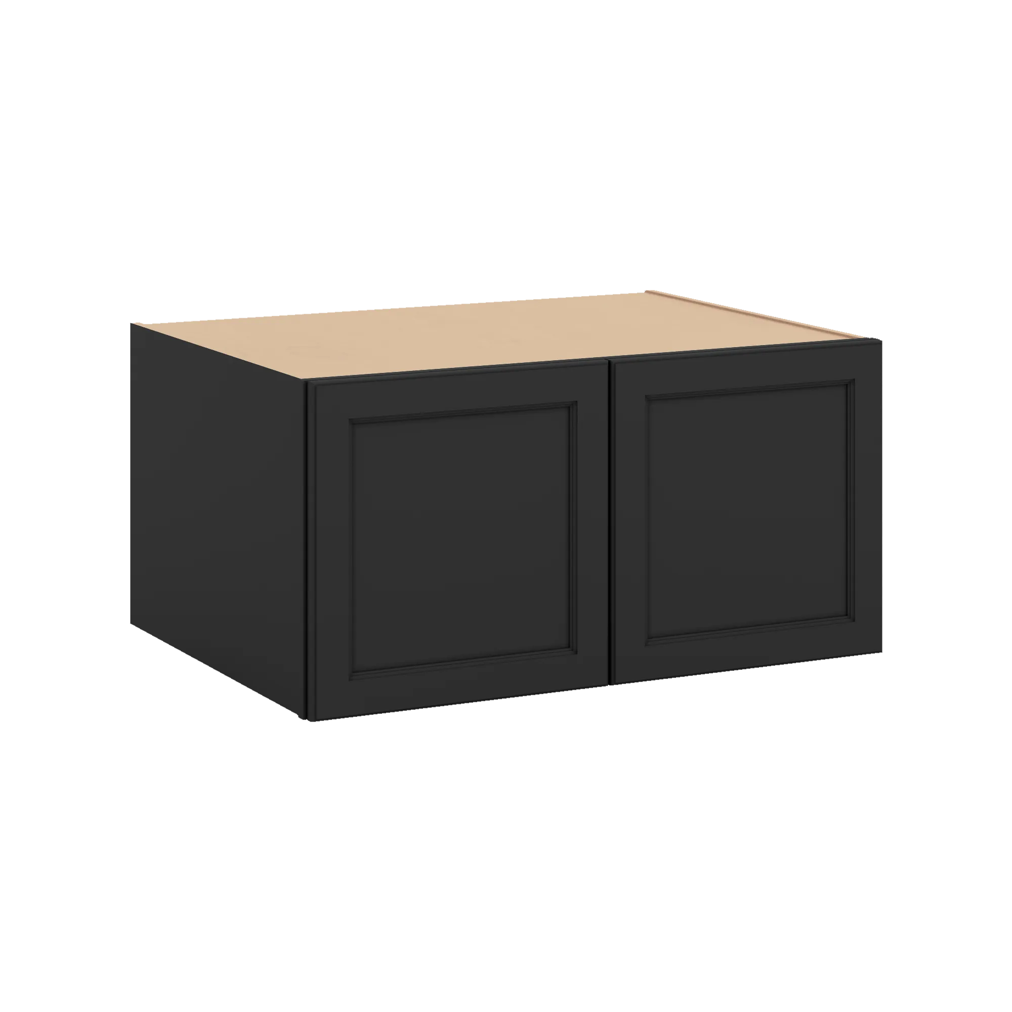 J&K Charcoal E2 Refrigerator Wall Cabinet - 36" W x 18" H x 27" D