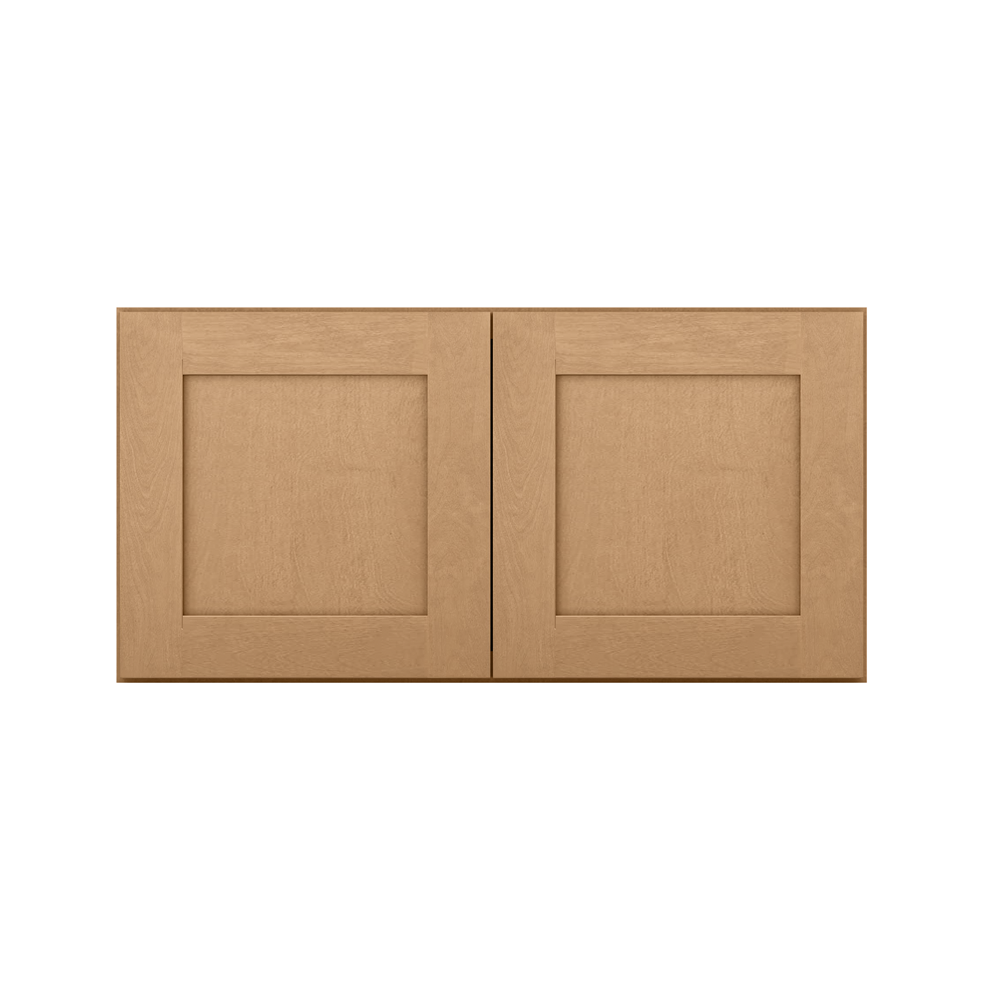 Wall Kitchen Cabinet W3618 Shaker Toffee LessCare 36 in. width 18 in. height 12 in. depth