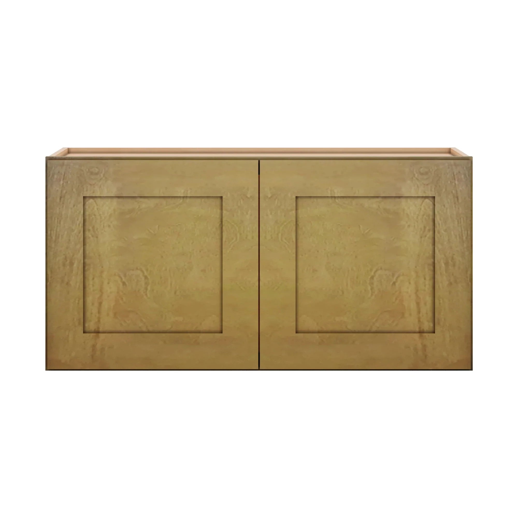 Modernform Cabinet Natural Shaker 36" W X 18" H X 12" D Double Door Wall Cabinet