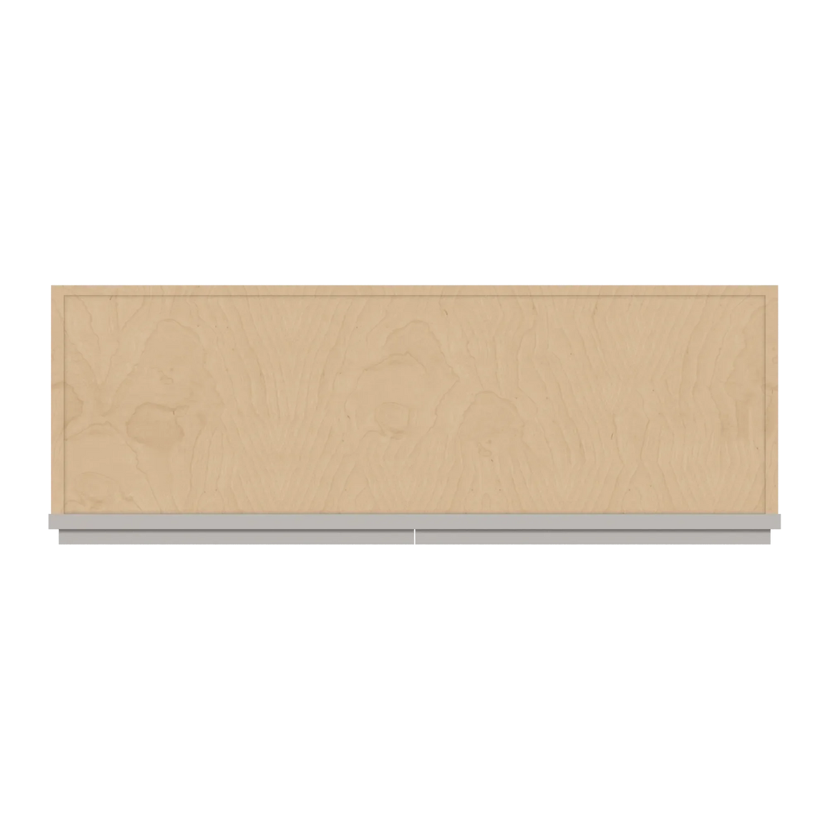 cnc luxor 5 piece misty grey 36 w x 18 h double door wall cabinet
