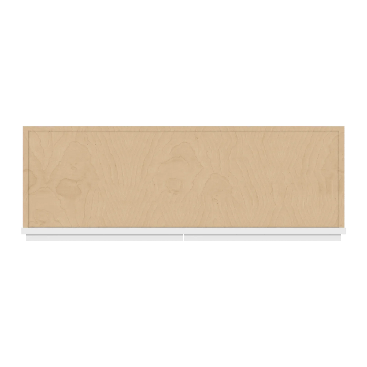 cnc luxor white 36 w x 18 h double door wall cabinet