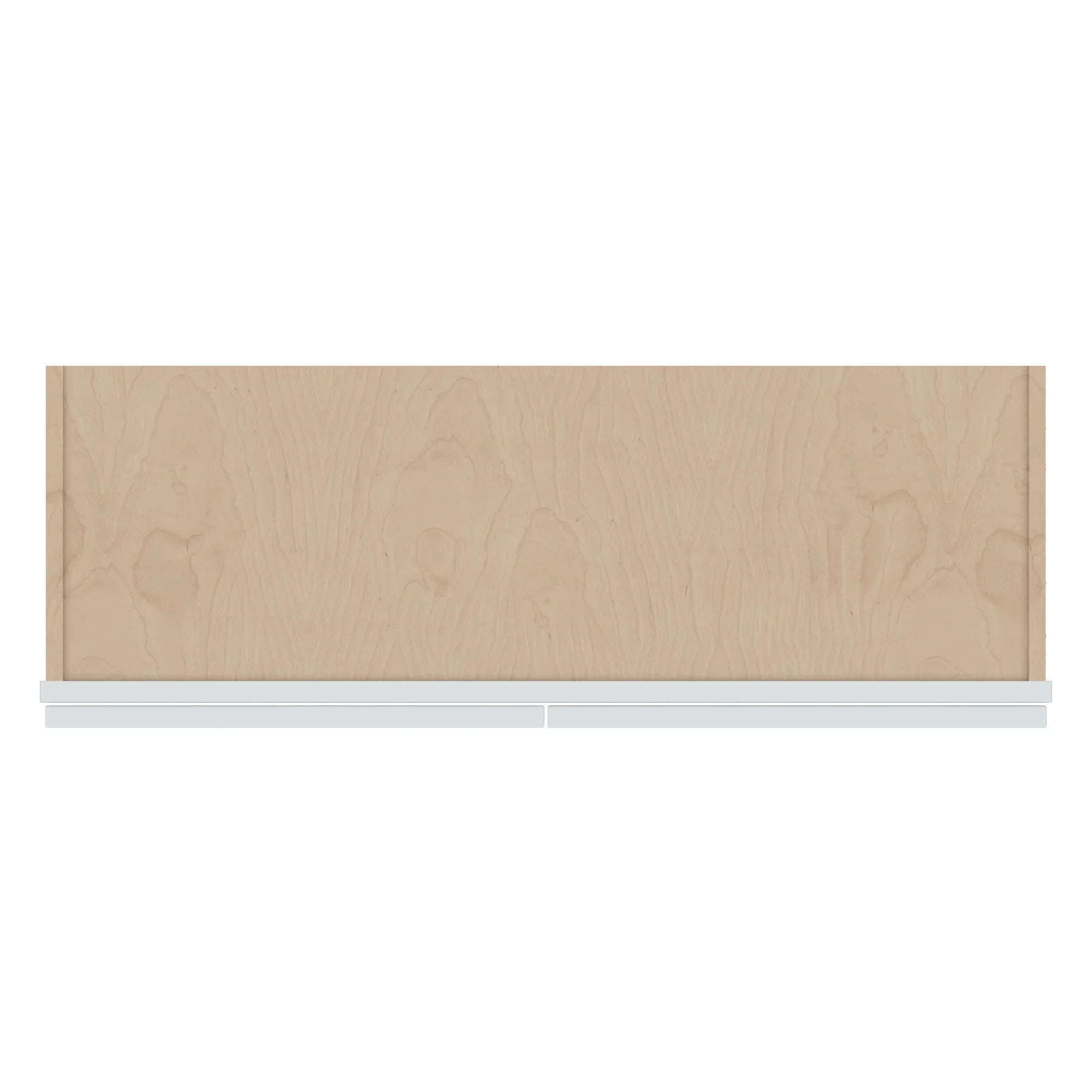 J&K White Shaker S8 Double Door Wall Cabinet   36" W x 18" H
