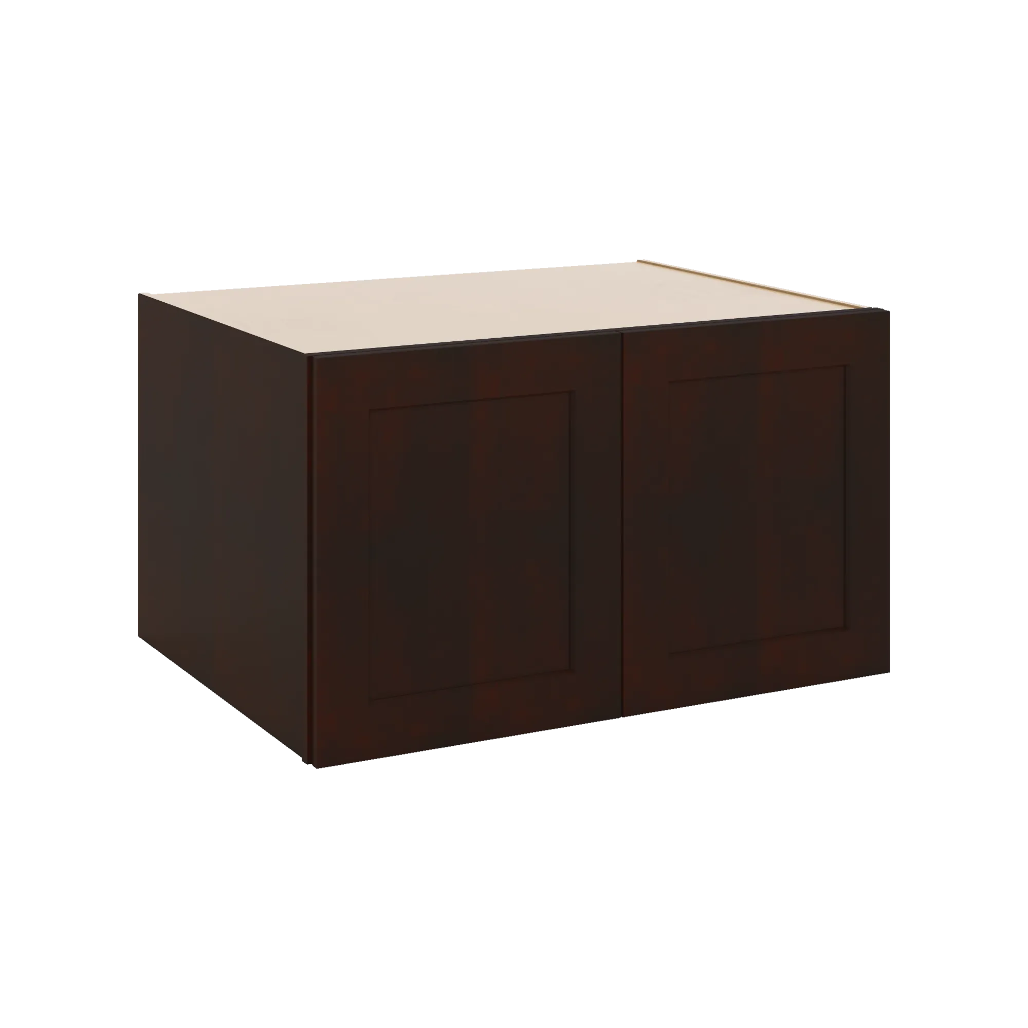 J&K Java Coffee S1 Refrigerator Wall Cabinet - 36" W x 21" H x 27" D
