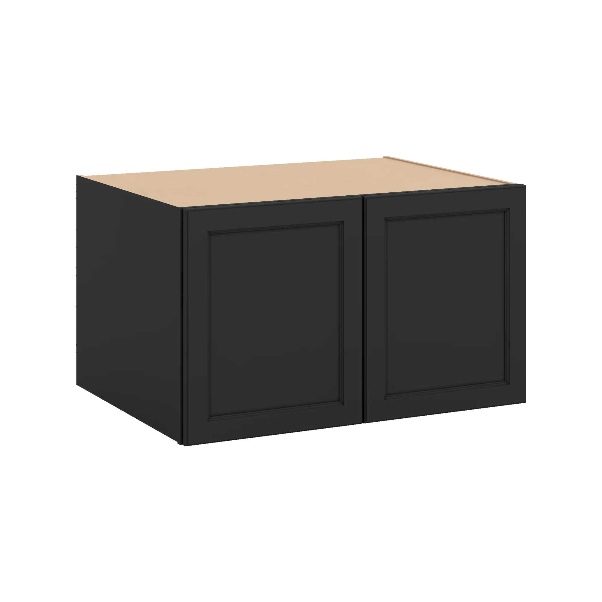 J&K Charcoal E2 Refrigerator Wall Cabinet - 36" W x 21" H x 27" D