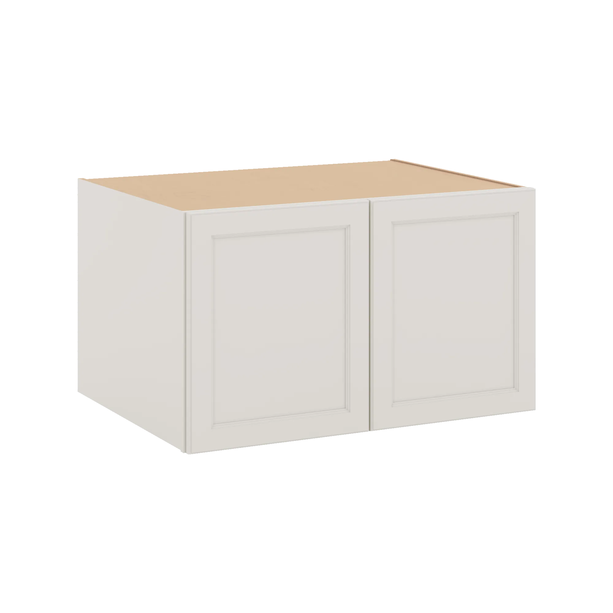 J&K Dove E1 Refrigerator Wall Cabinet - 36" W x 21" H x 27" D