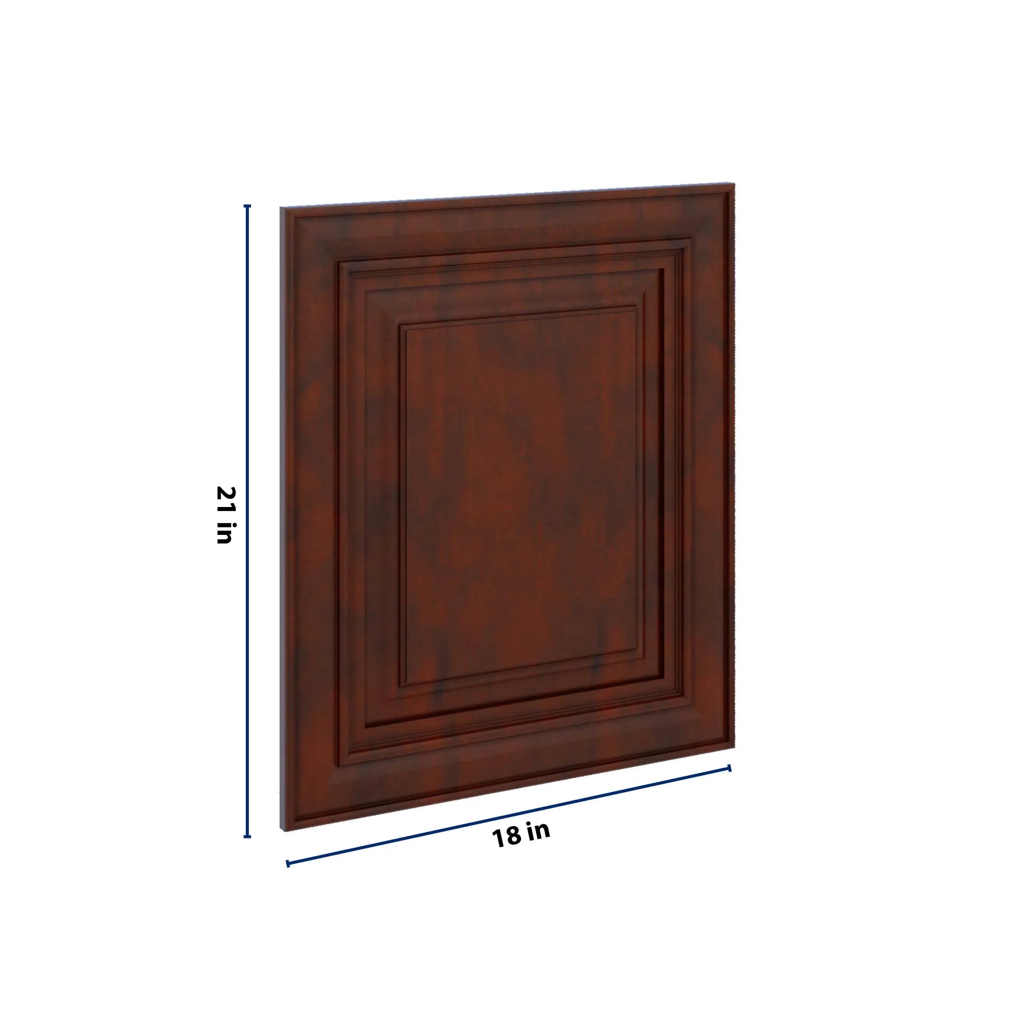 J&K Mahogany J5 Dummy Door Panel 18" W x 21" H