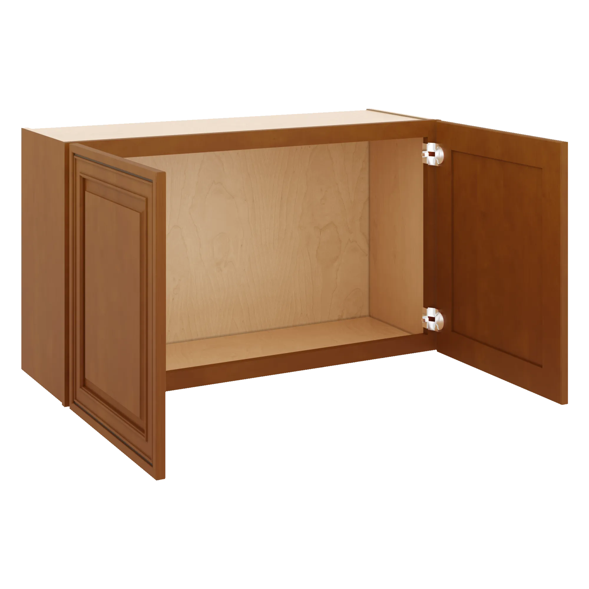 j k mocha glazed k10 double door wall cabinet 36 w x 21 h