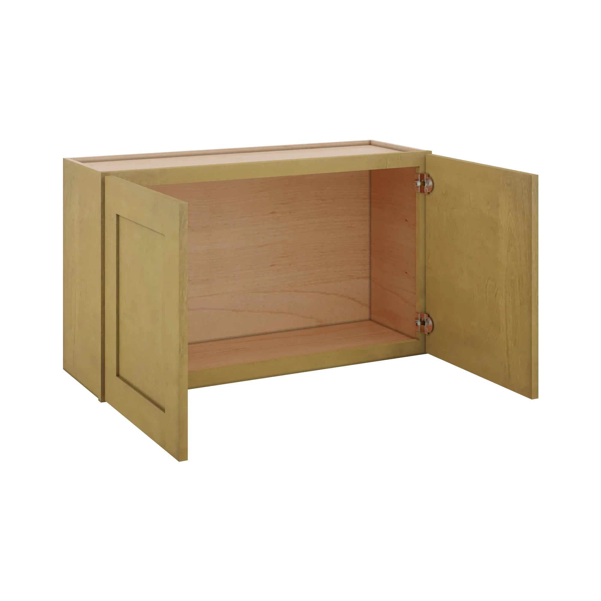 Modernform Cabinet Natural Shaker 36" W X 21" H X 12" D Double Door Wall Cabinet