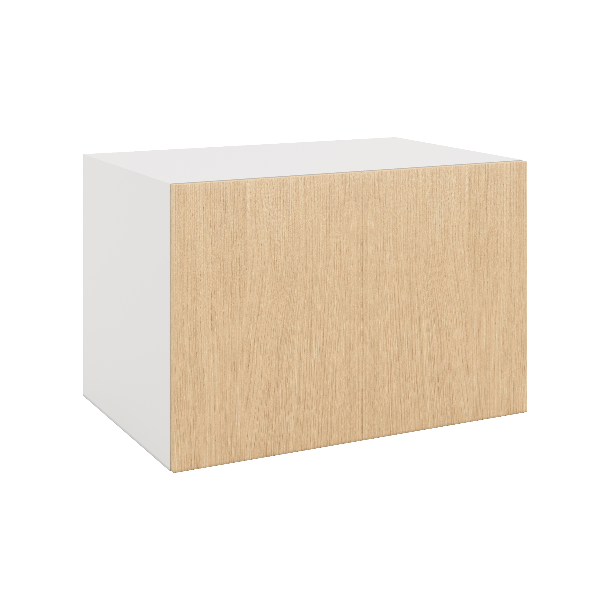 Modernform Cabinet Natural Oak 36" W X 24" H X 24" D Double Door Wall Cabinet