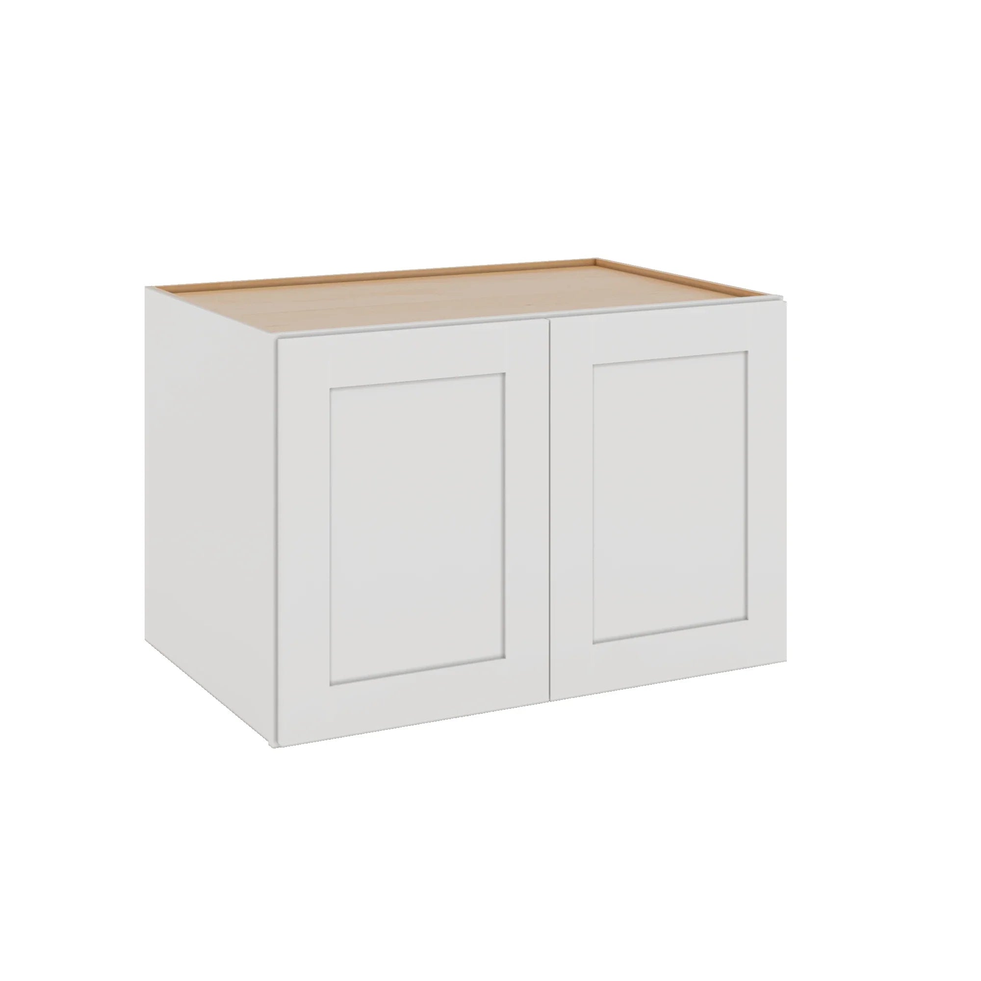 Modernform Cabinet White Shaker 36" W X 24" H X 24" D Double Door Wall Cabinet
