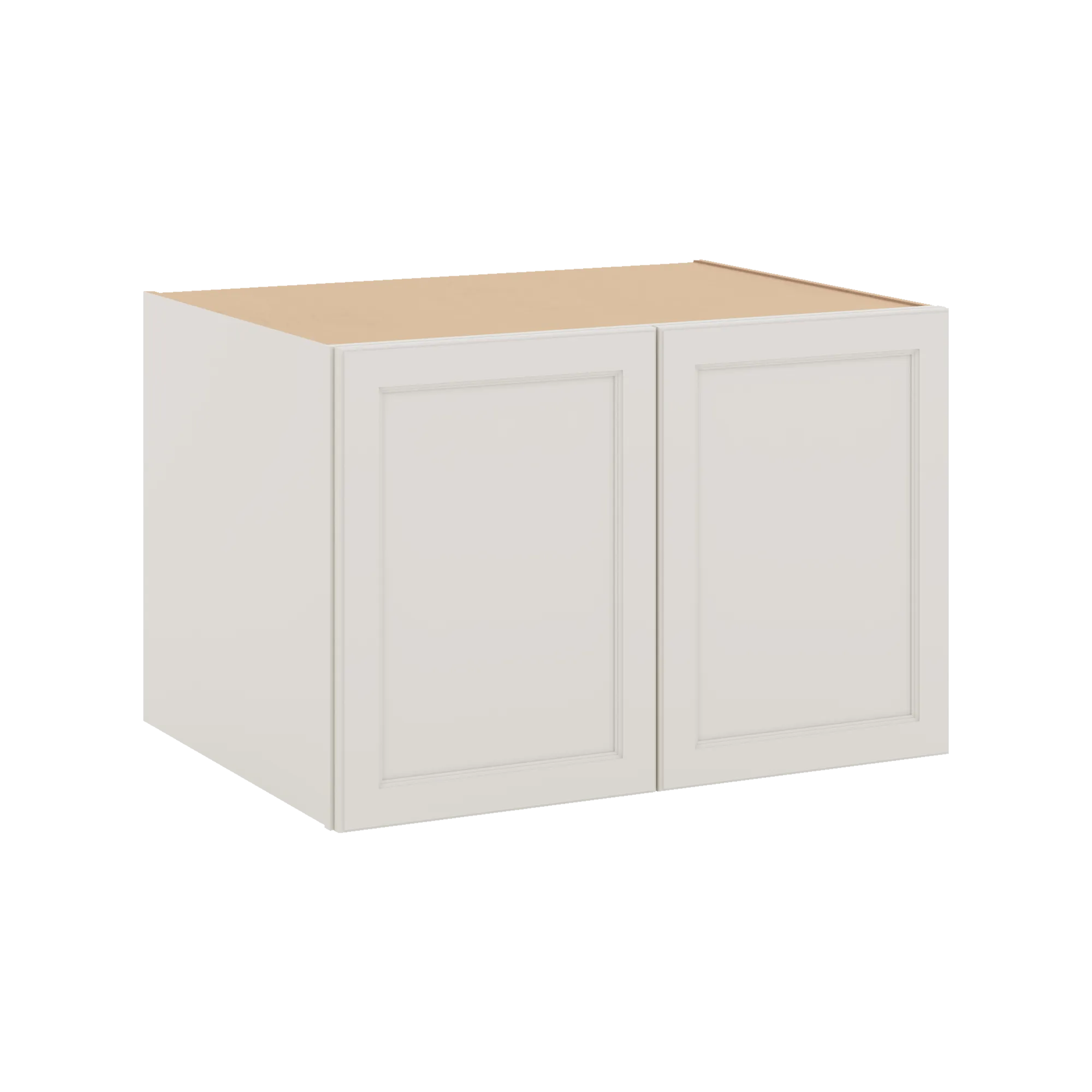 J&K Dove E1 Refrigerator Wall Cabinet - 36" W x 24" H x 27" D