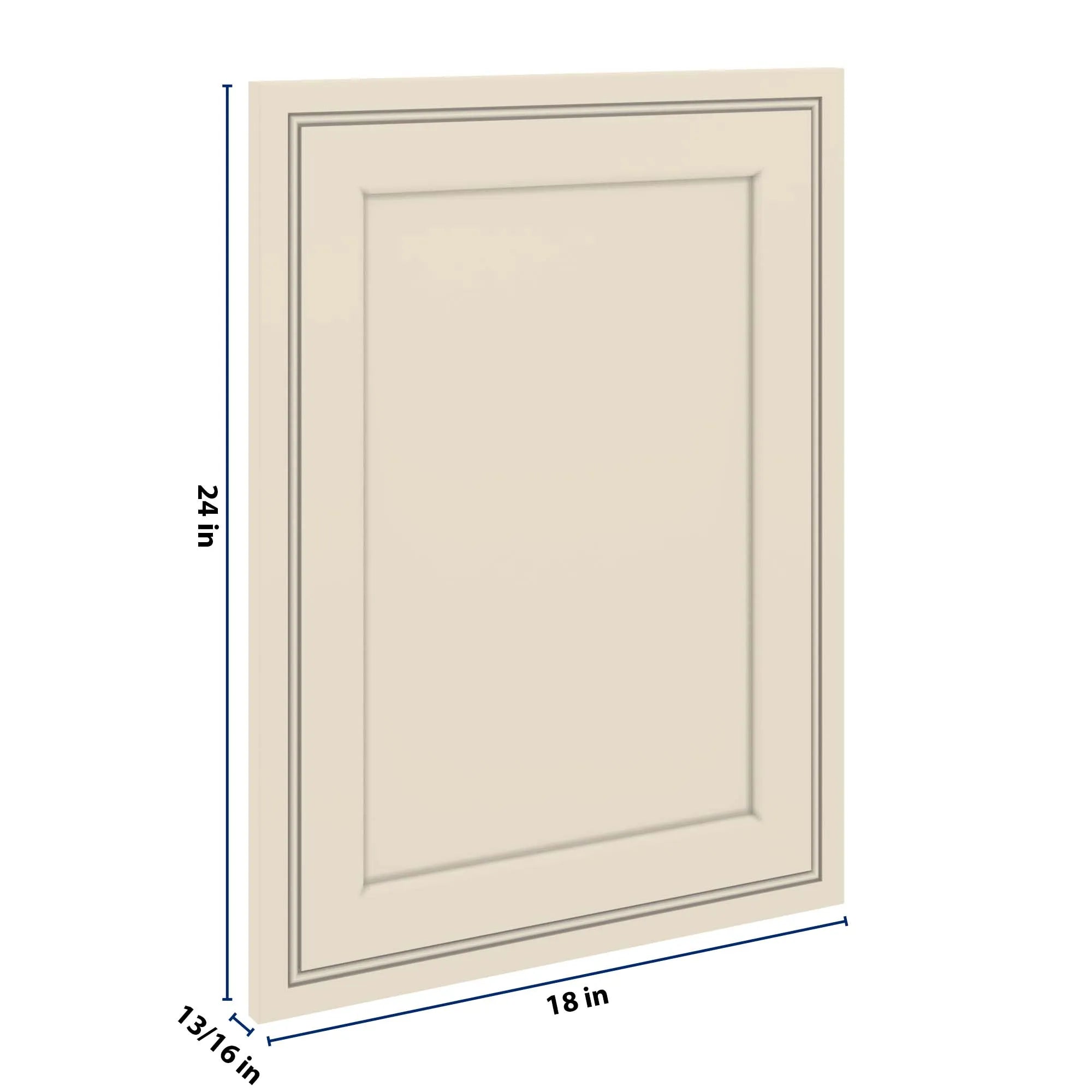 J&K Pearl Glazed H9 Dummy Door Panel 18" W x 24" H