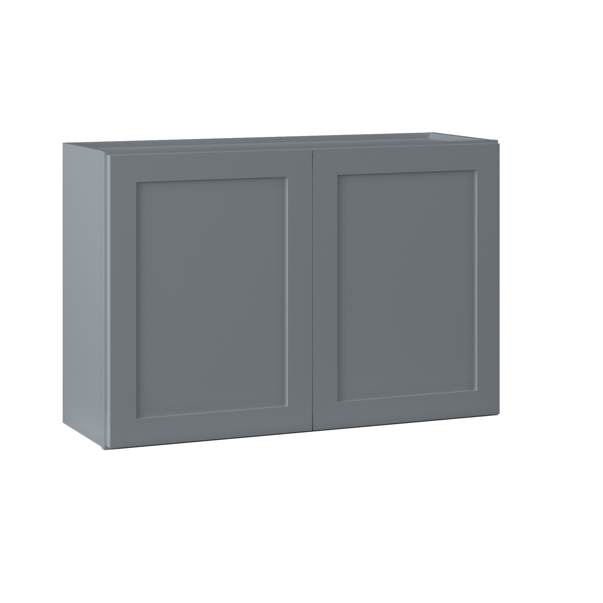 Wall Kitchen Cabinet W3624 Colonial Gray LessCare 36 in. width 24 in. height 12 in. depth