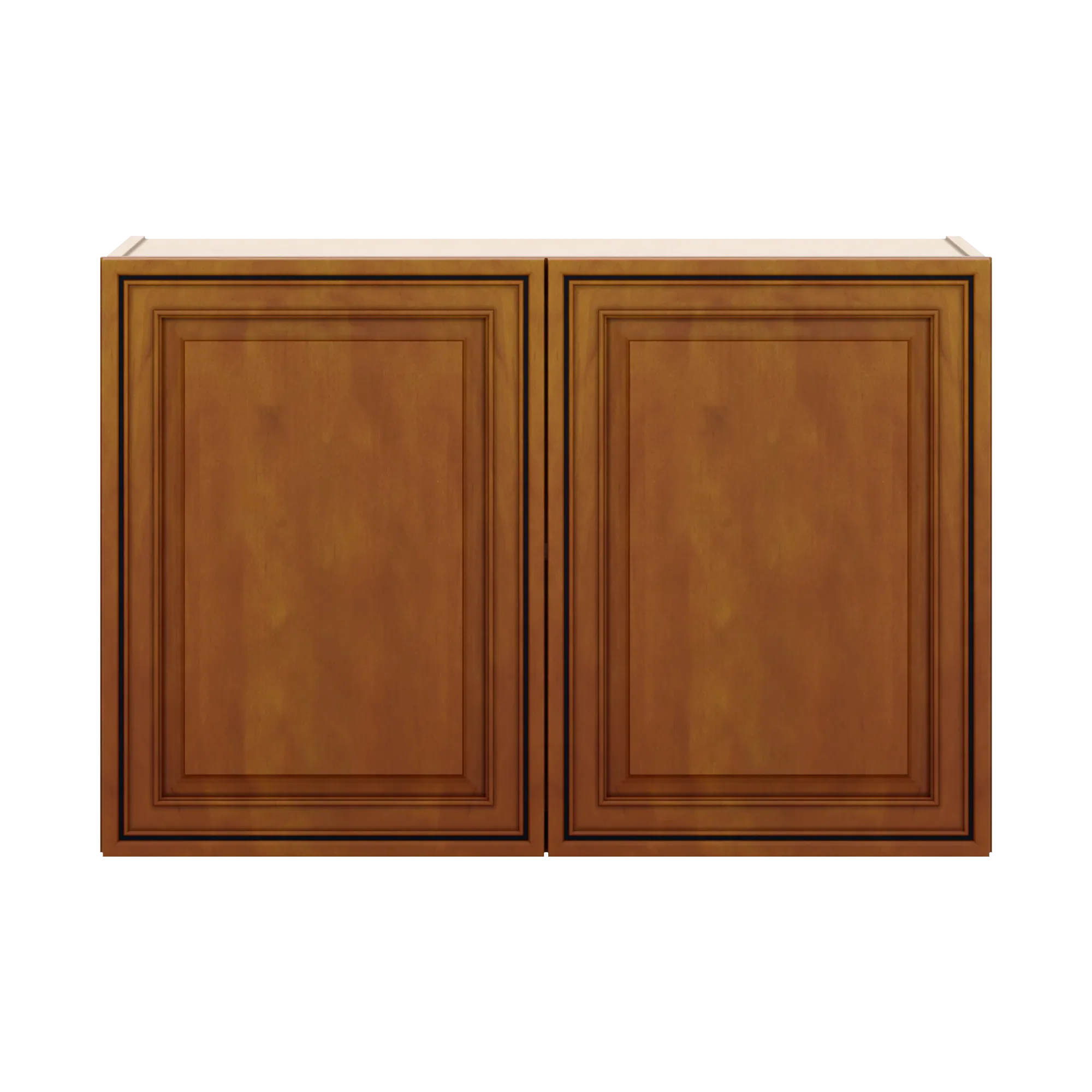 j k mocha glazed k10 double door wall cabinet 36 w x 24 h