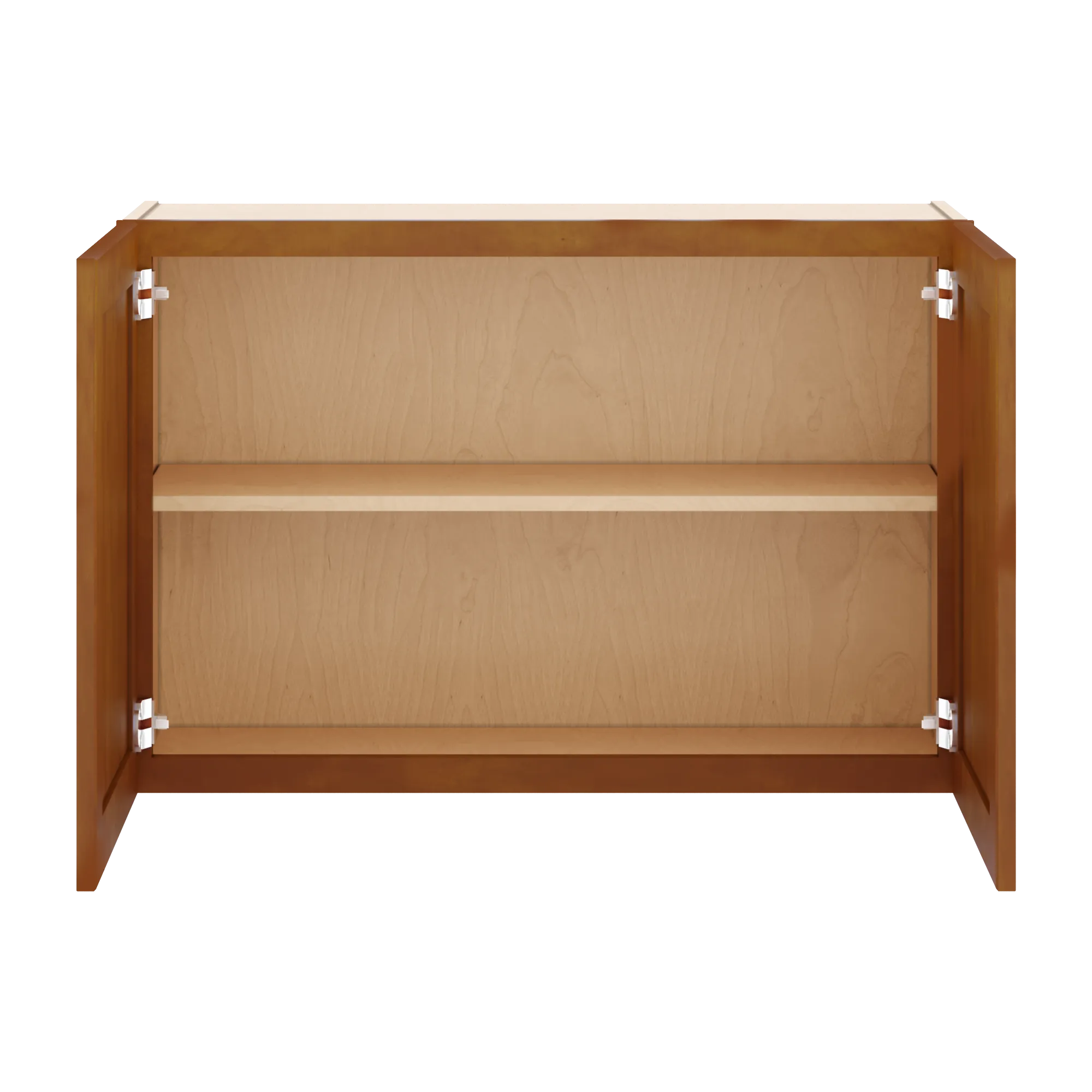 j k mocha glazed k10 double door wall cabinet 36 w x 24 h