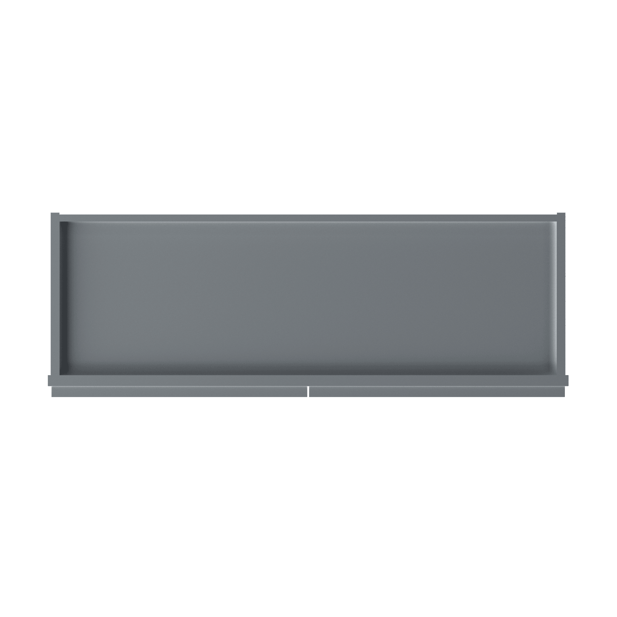 Wall Kitchen Cabinet W3624 Colonial Gray LessCare 36 in. width 24 in. height 12 in. depth