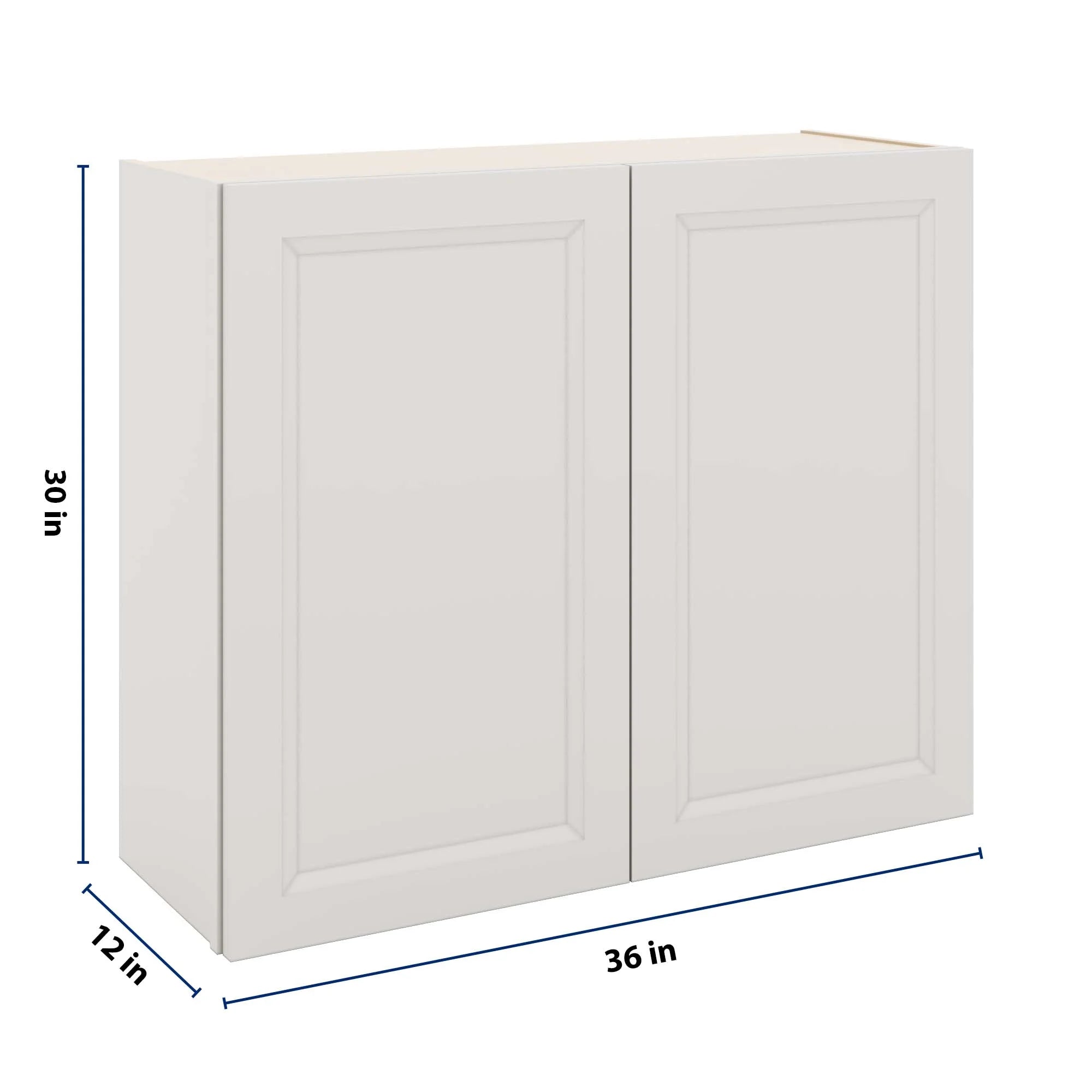 J&K Pure B5 Double Door Wall Cabinet - 36" W x 30" H